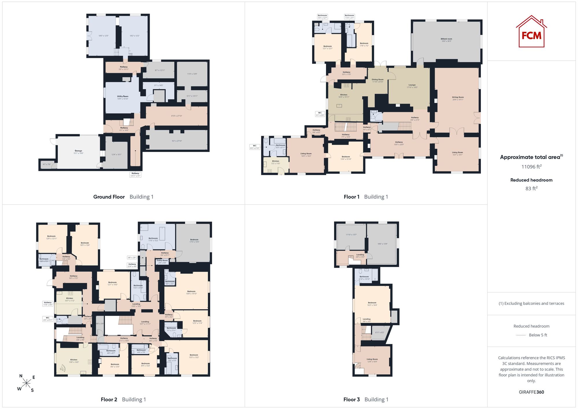 Steelfield Hall, Seascale floorplan