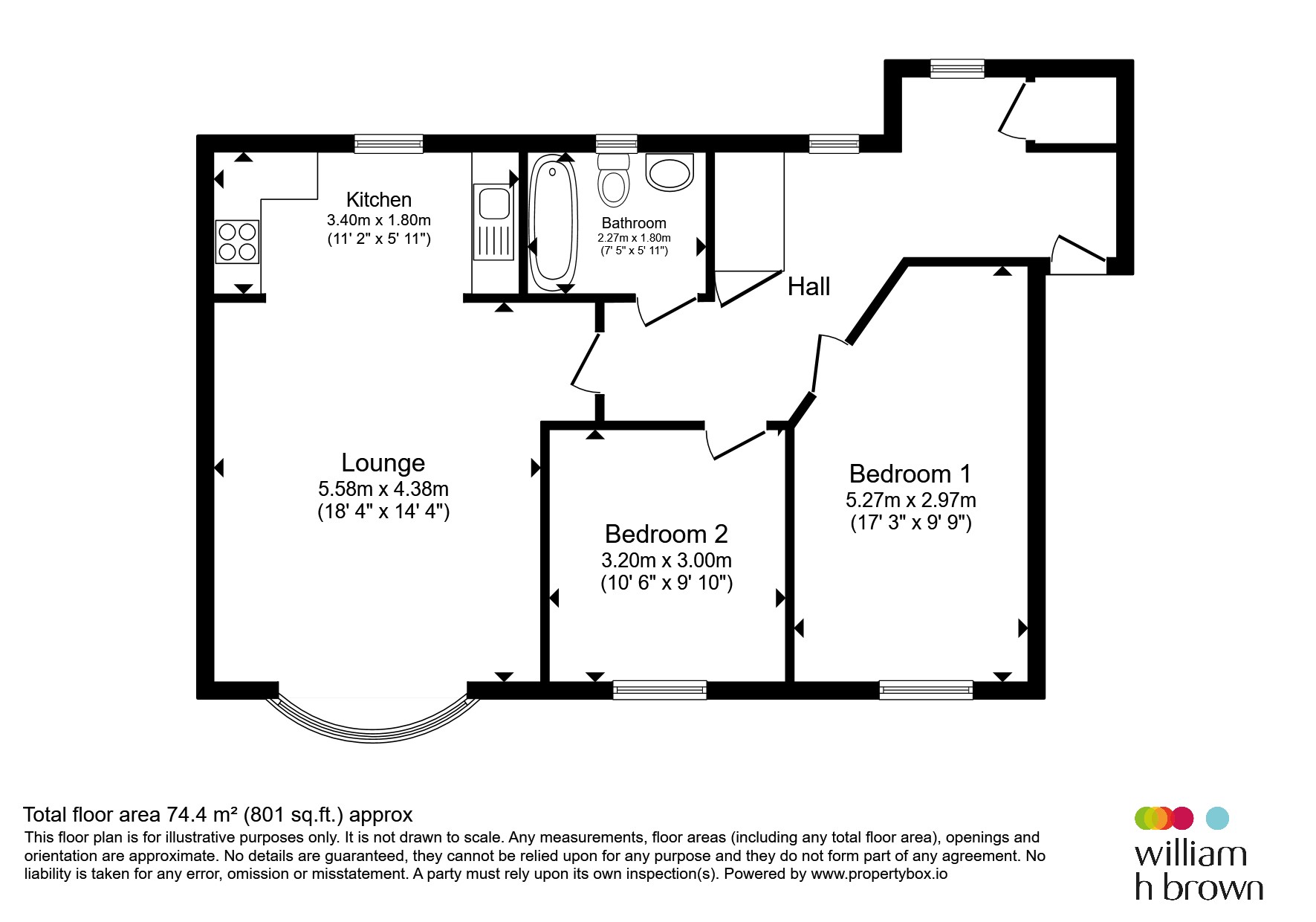 22, Little Dominie Court, Fayrewood Drive, Chelmsford floorplan
