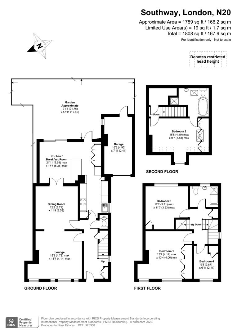 29, Southway, Totteridge floorplan