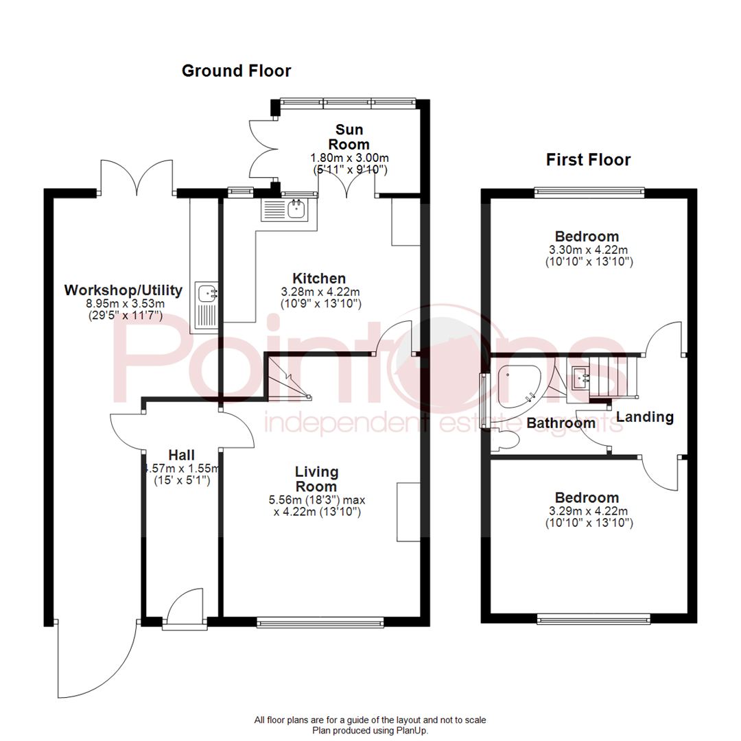 6, Grange Road, Nuneaton floorplan