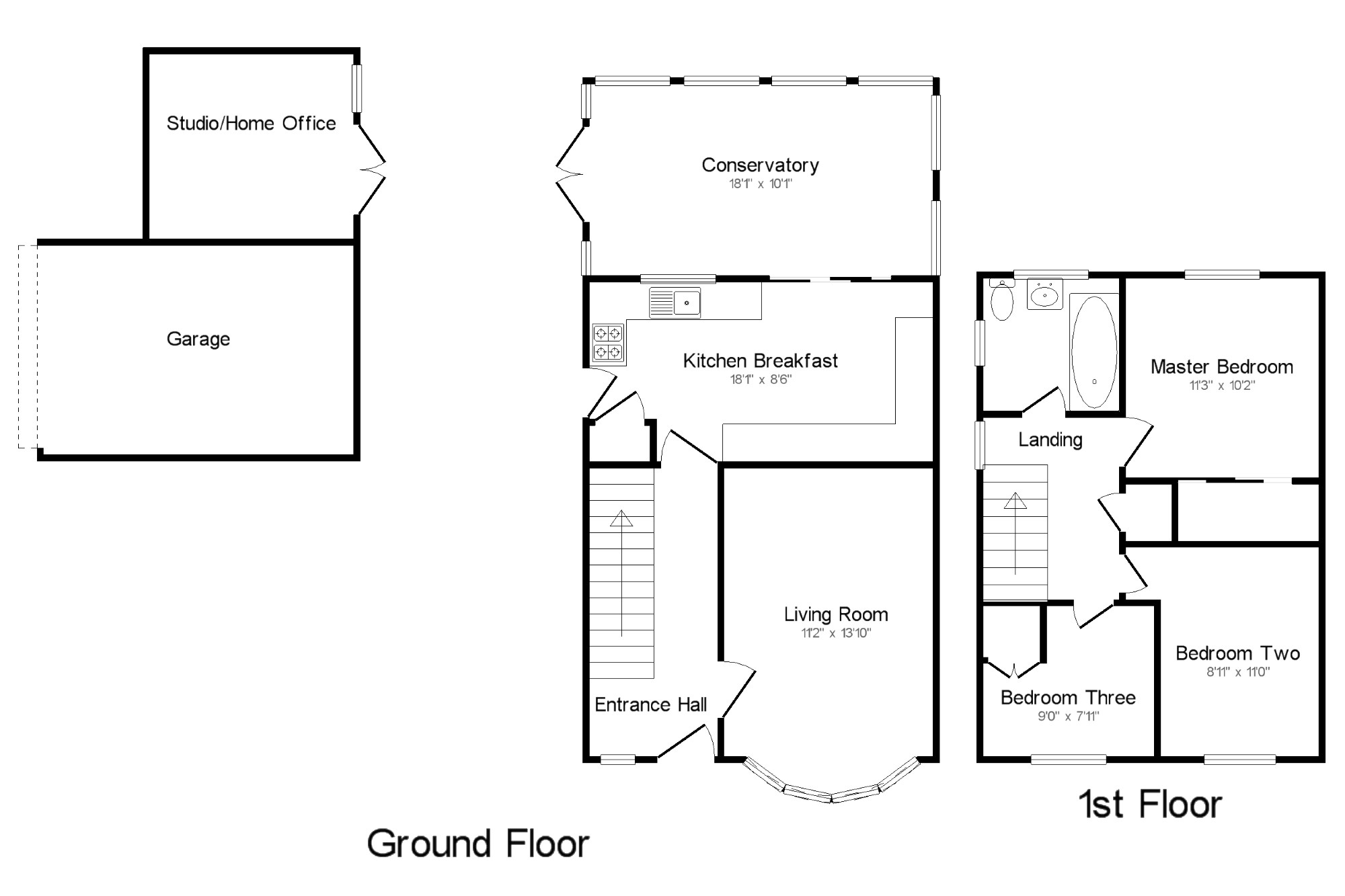 3 Bedrooms Semi-detached house for sale in Bagshot, Surrey, United Kingdom GU19
