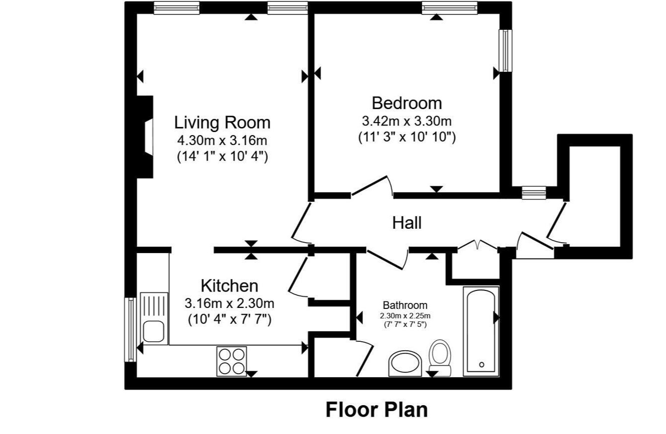 86, Lanthwaite Close, Nottingham floorplan