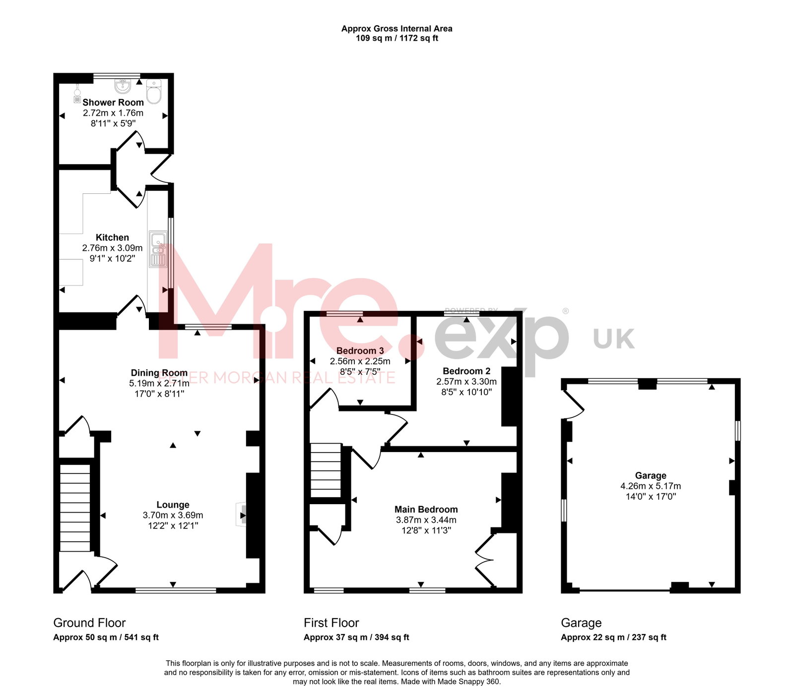 2, Donnen Street, Port Talbot floorplan