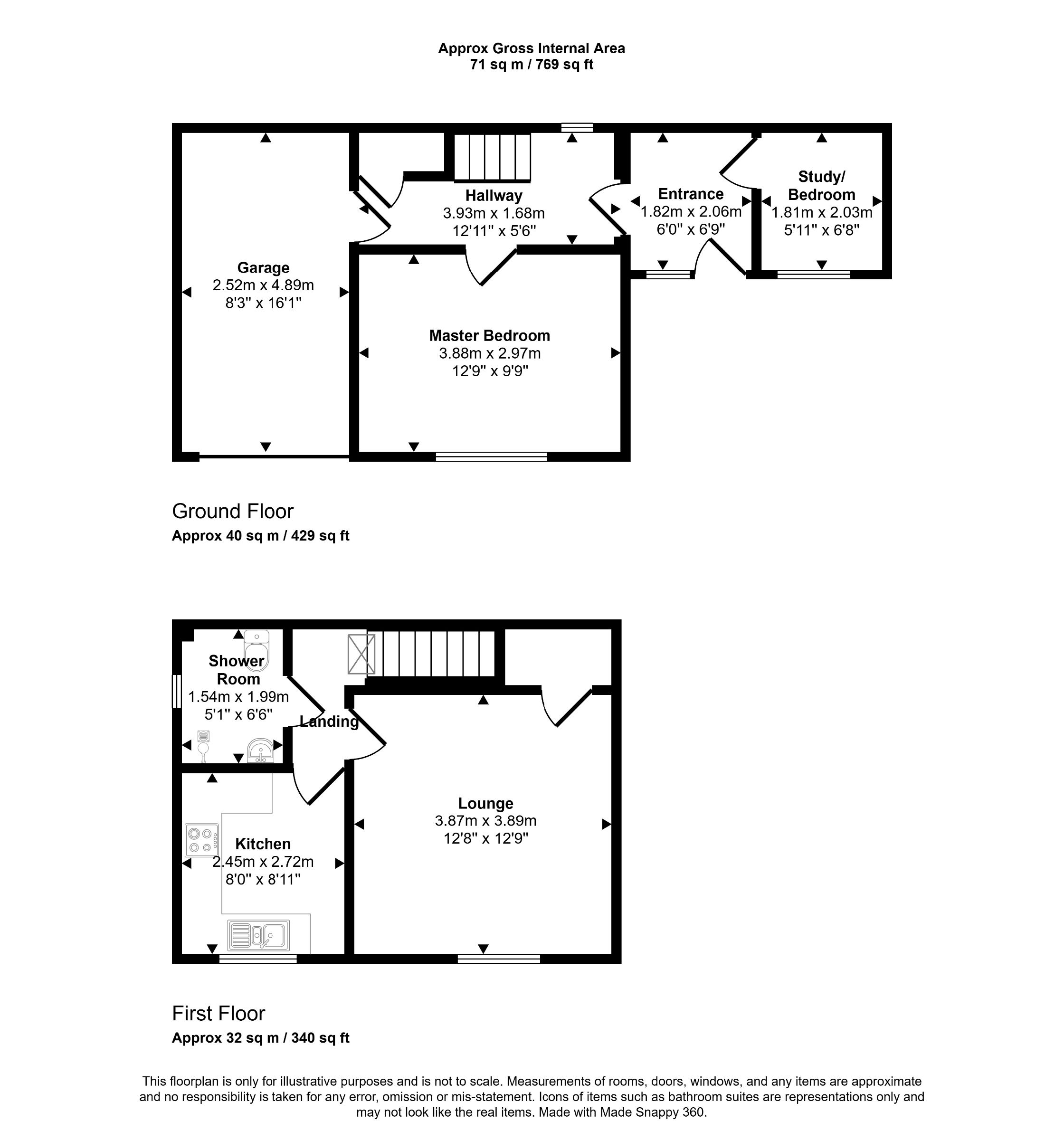 2a Malvern Road, Weston-super-Mare floorplan