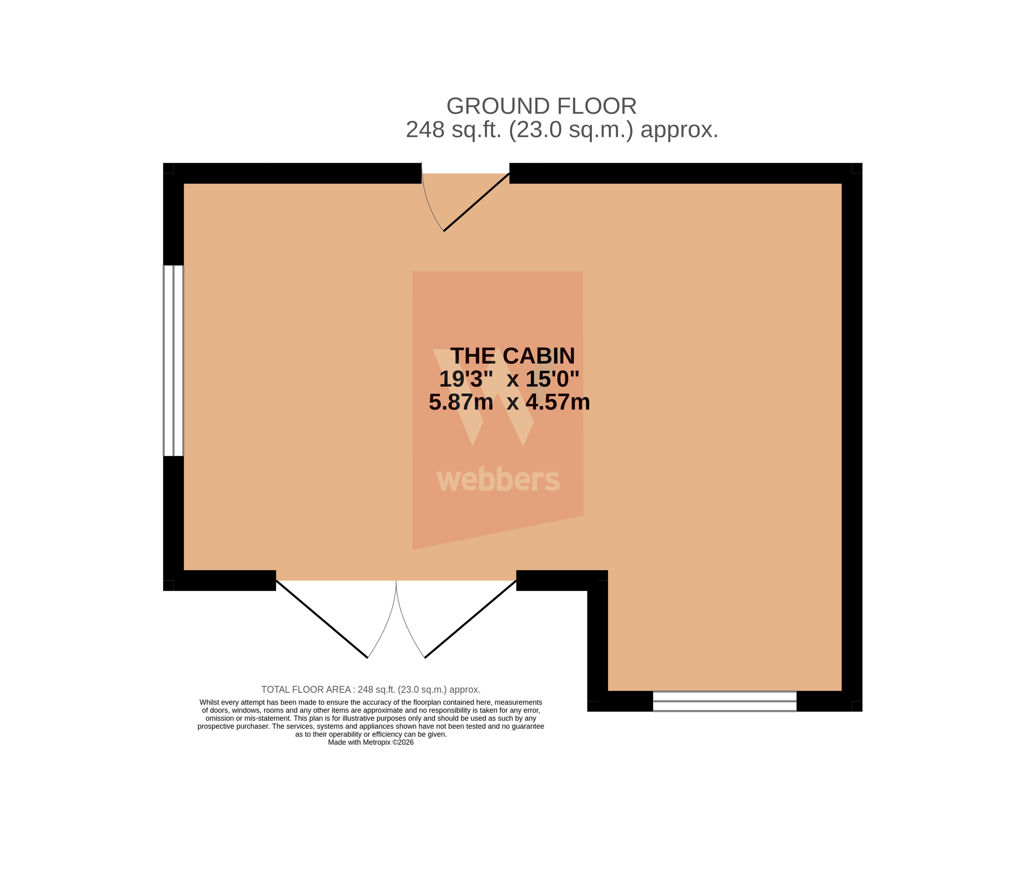 South Hill Farm,, Little Torrington, Devon floorplan
