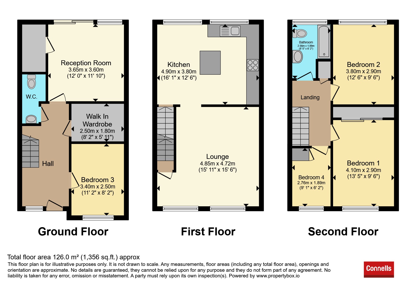 108, Westover Road, Bristol floorplan