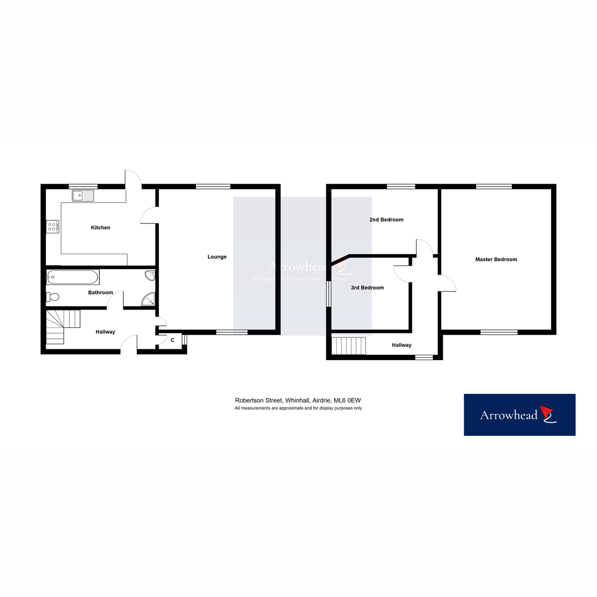 63, Robertson Street, Airdrie floorplan