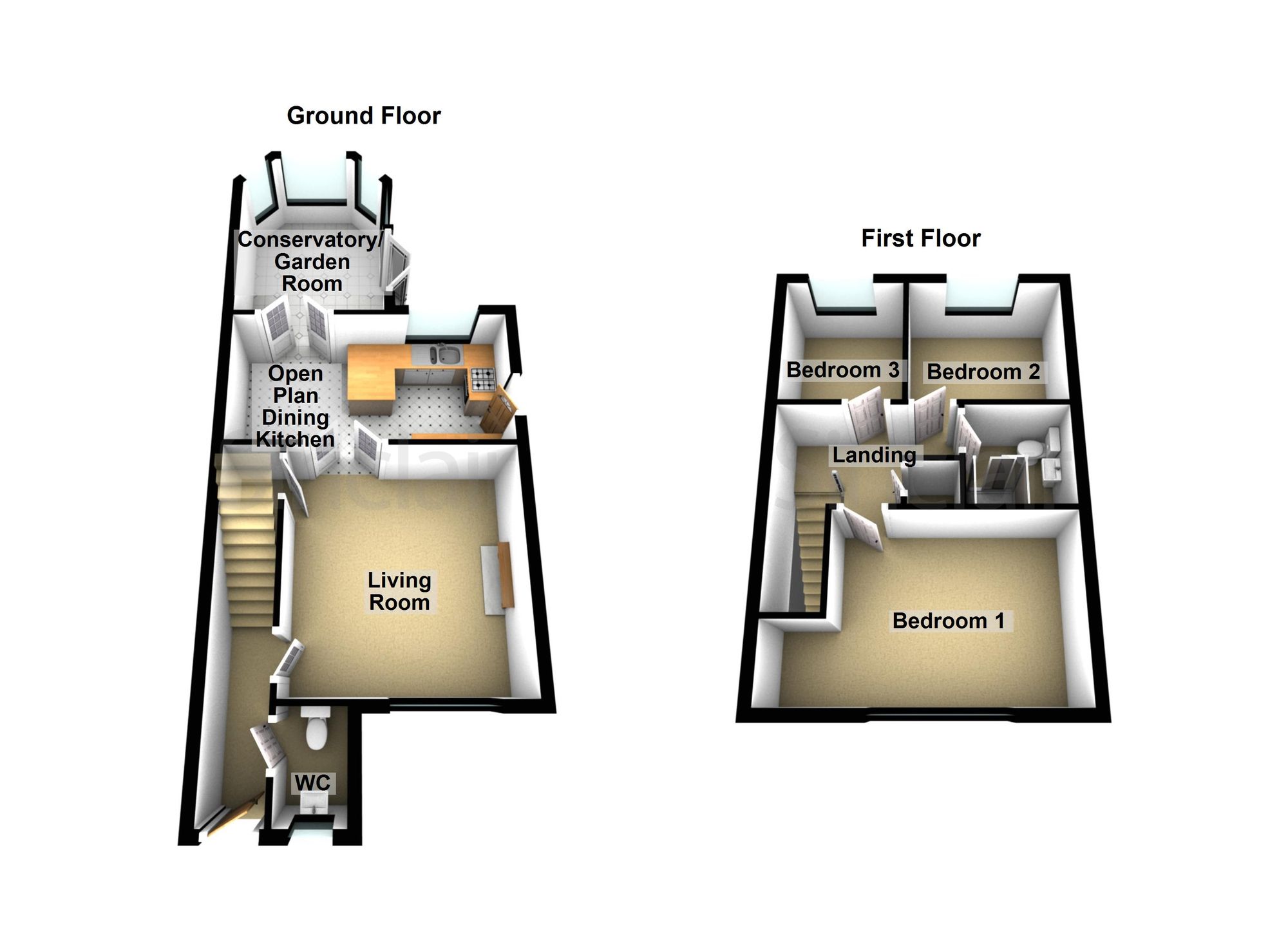 5 Gray Lane, Loughborough floorplan