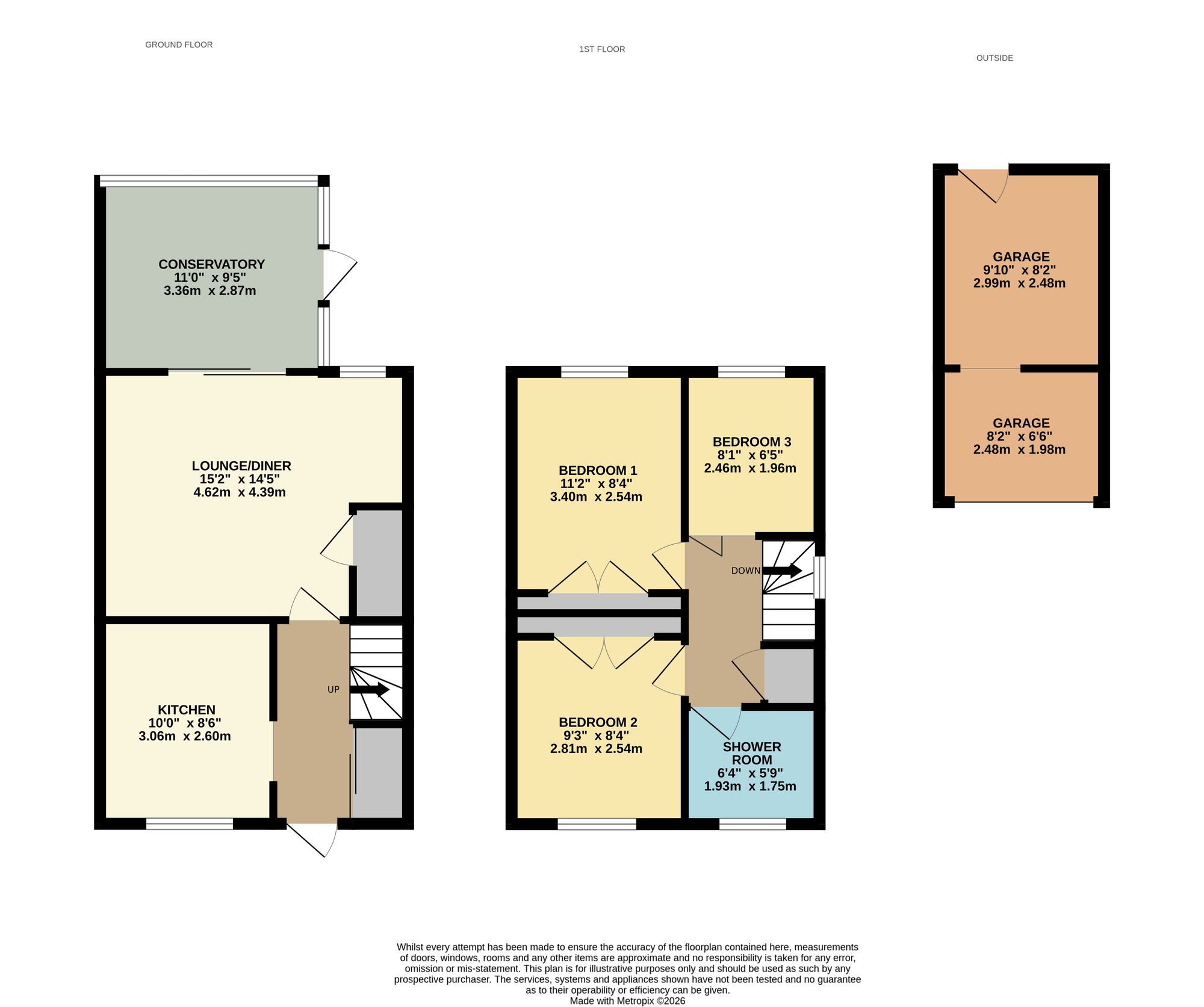 31 Mosaic Close, Southampton floorplan
