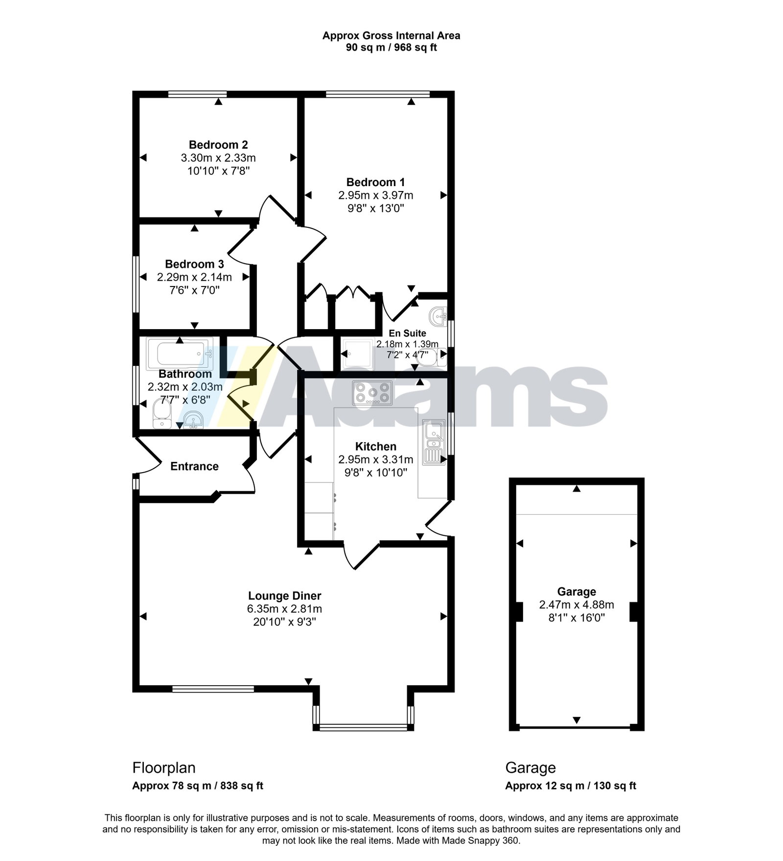 12, Bittern Close, Runcorn floorplan