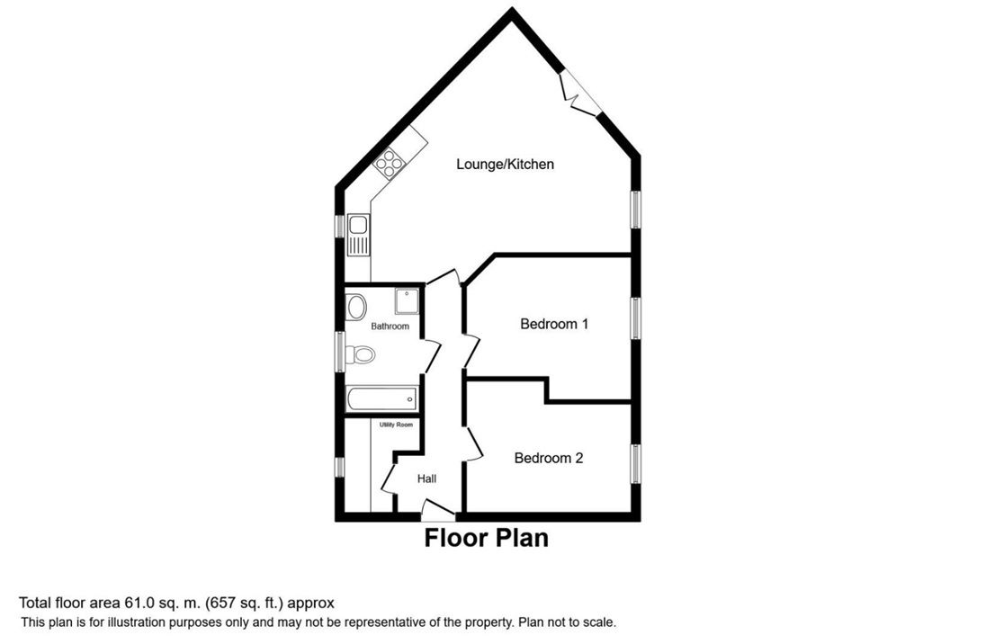 63 Barberry Court, Barnsley floorplan