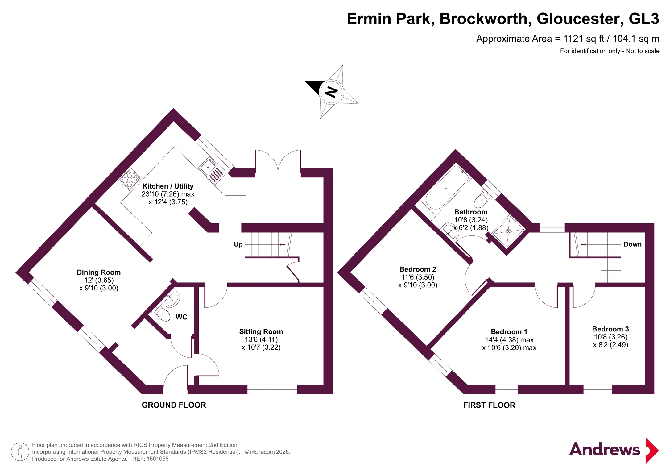 35, Ermin Park, Gloucester floorplan
