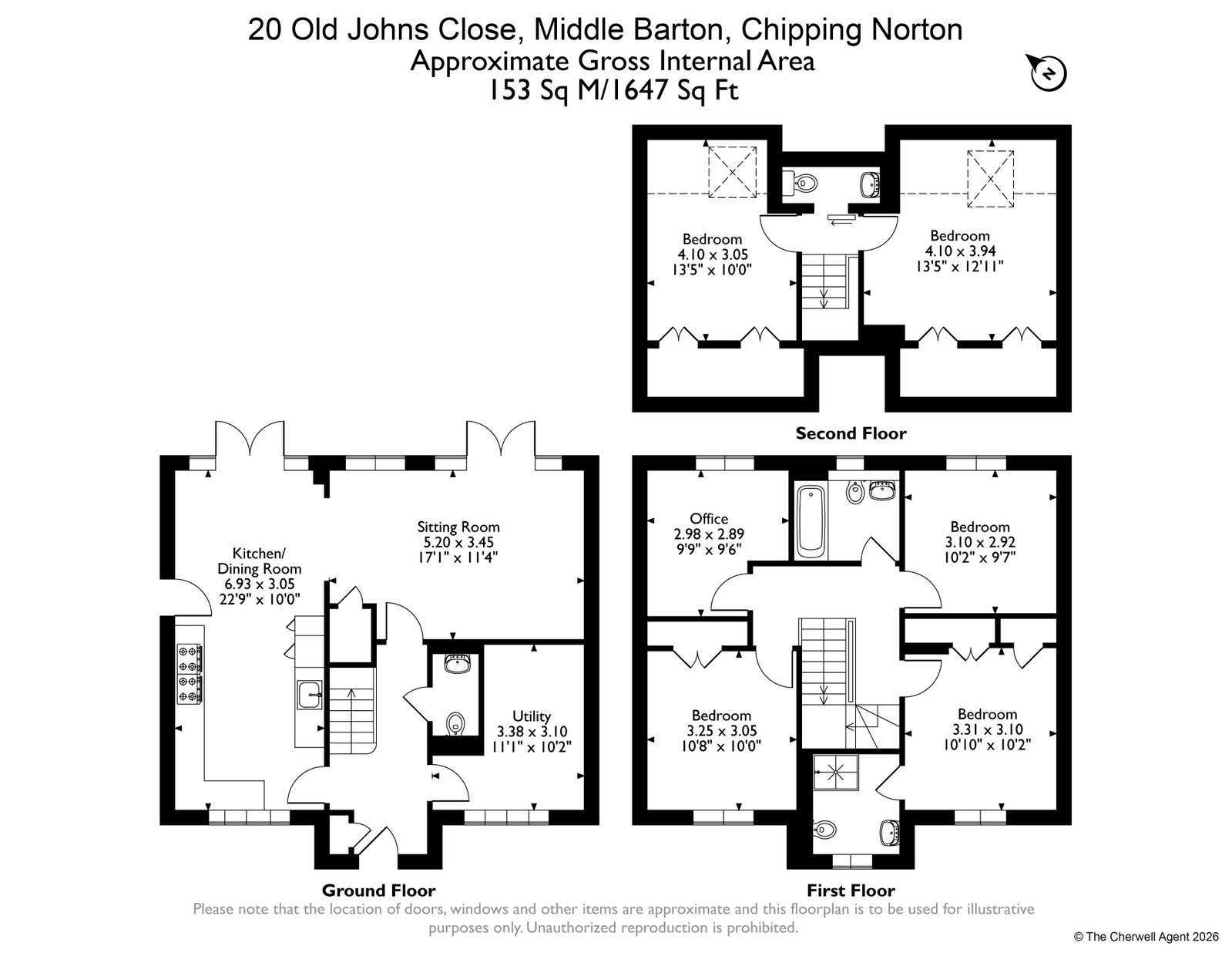 20, Old Johns Close, Chipping Norton floorplan