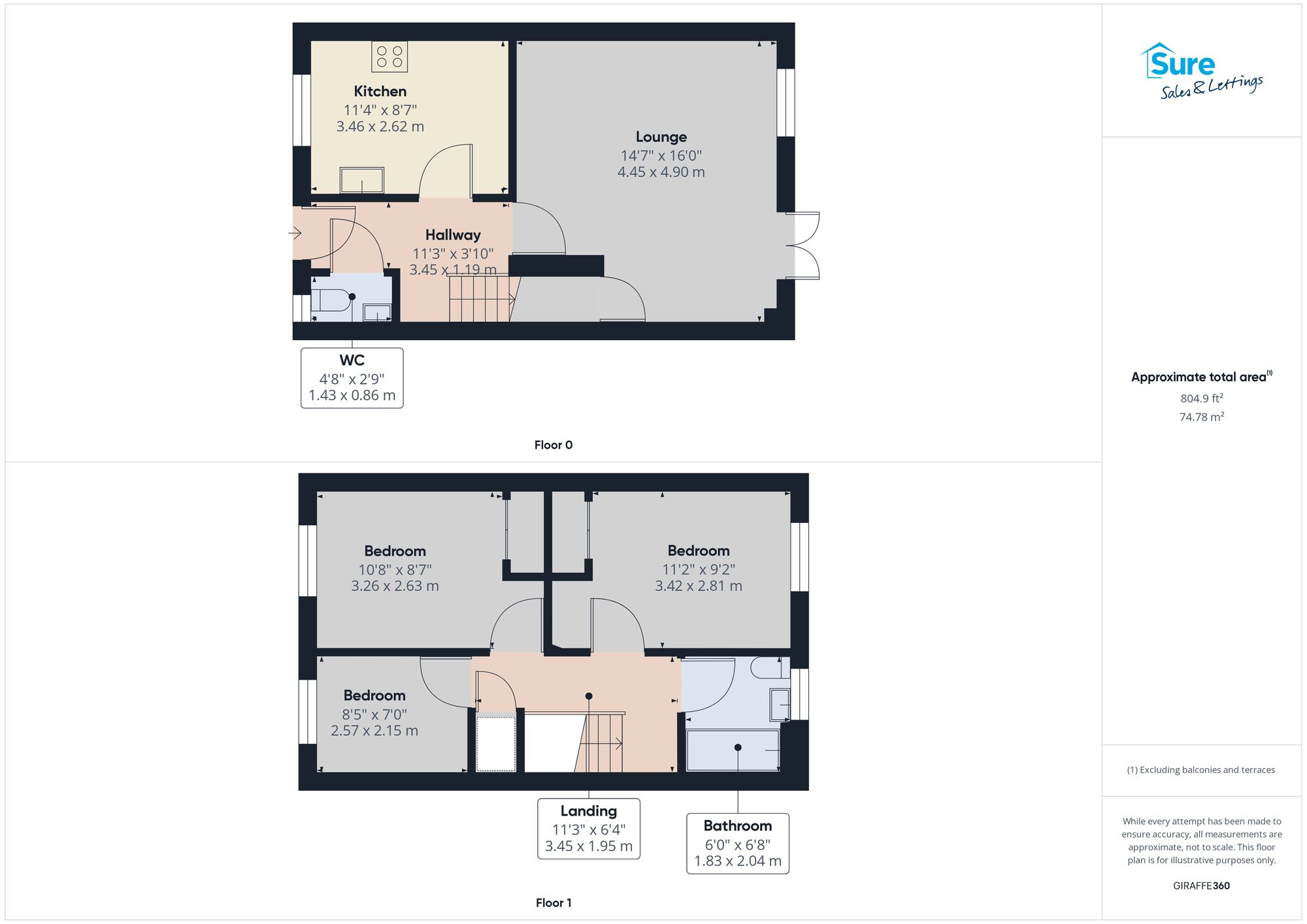 10 Pipistrelle Place, Derby floorplan