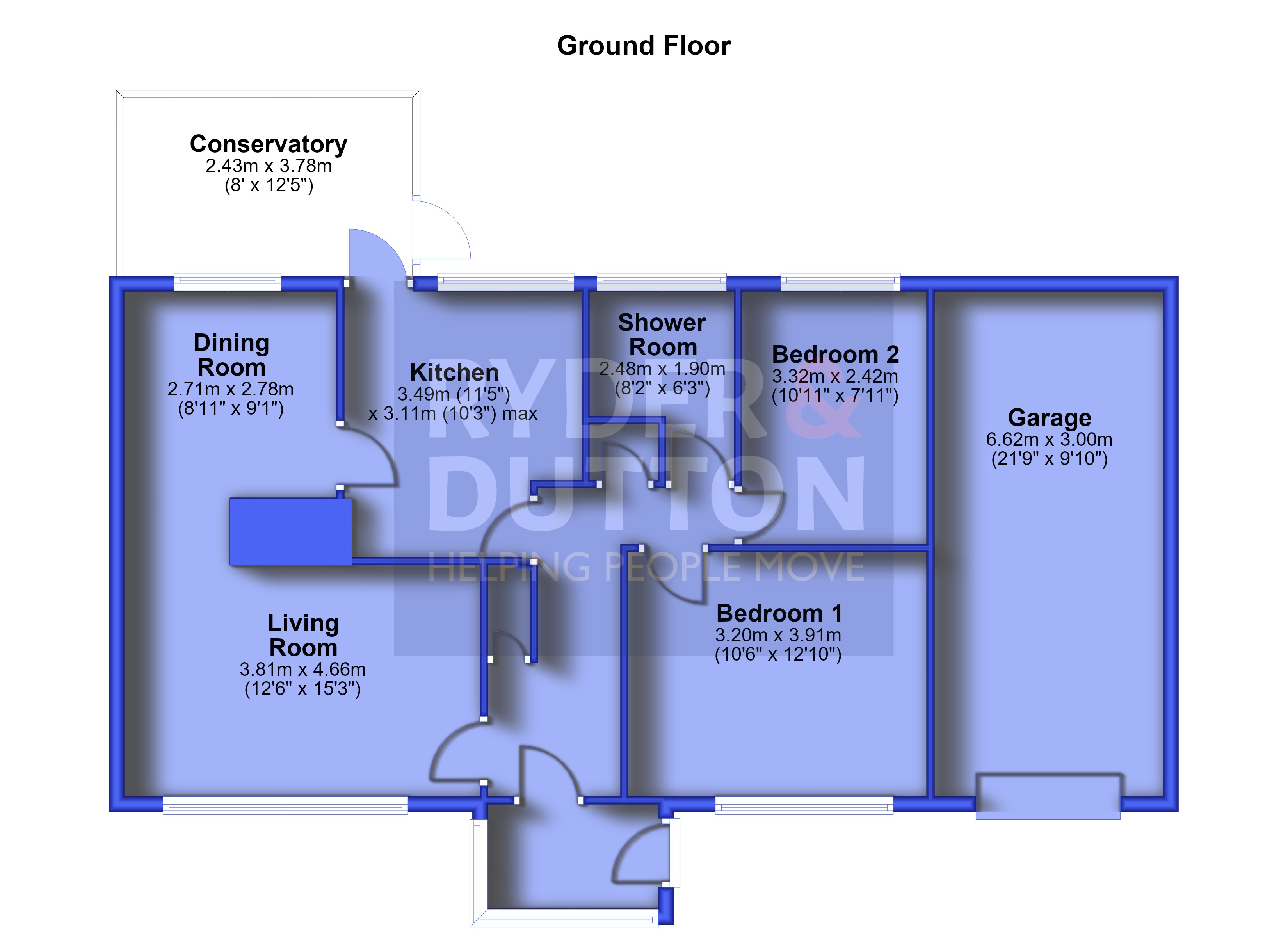 3, Mayfair Close, Greater Manchester floorplan