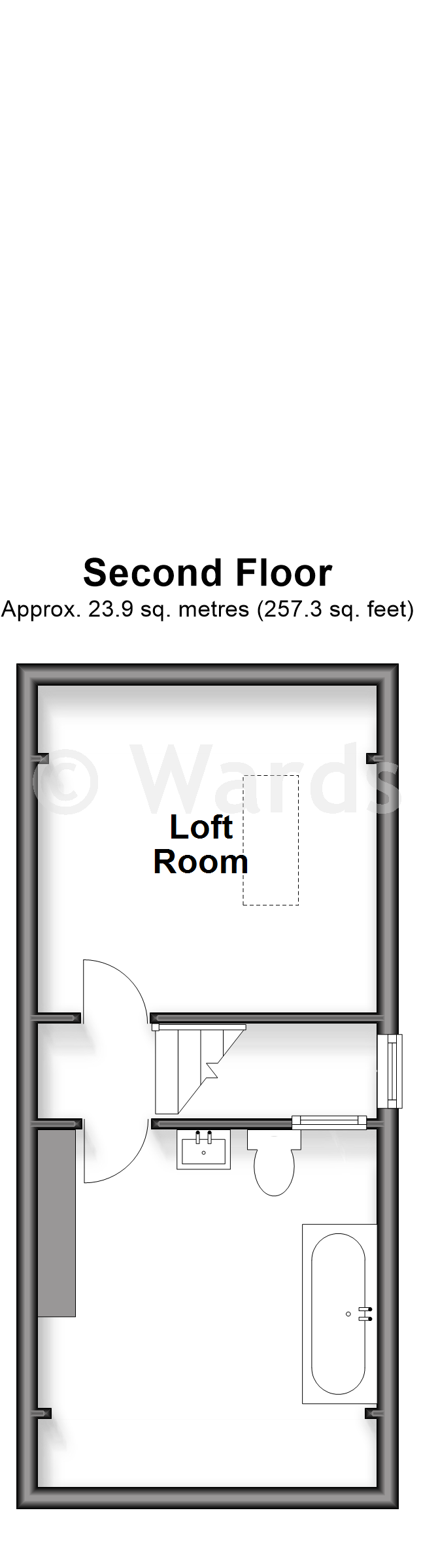 51, St. Peter's Grove, Canterbury floorplan