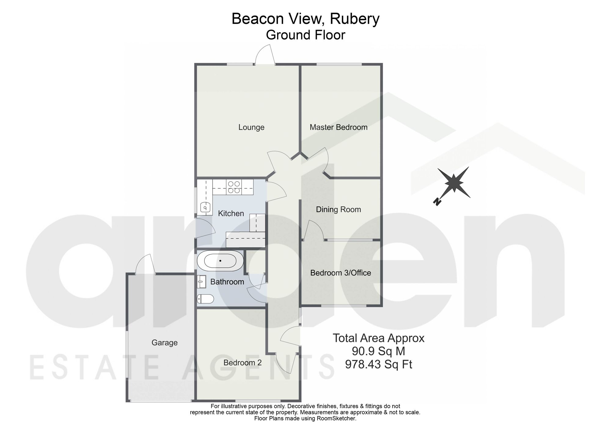27 Beacon View, Birmingham floorplan