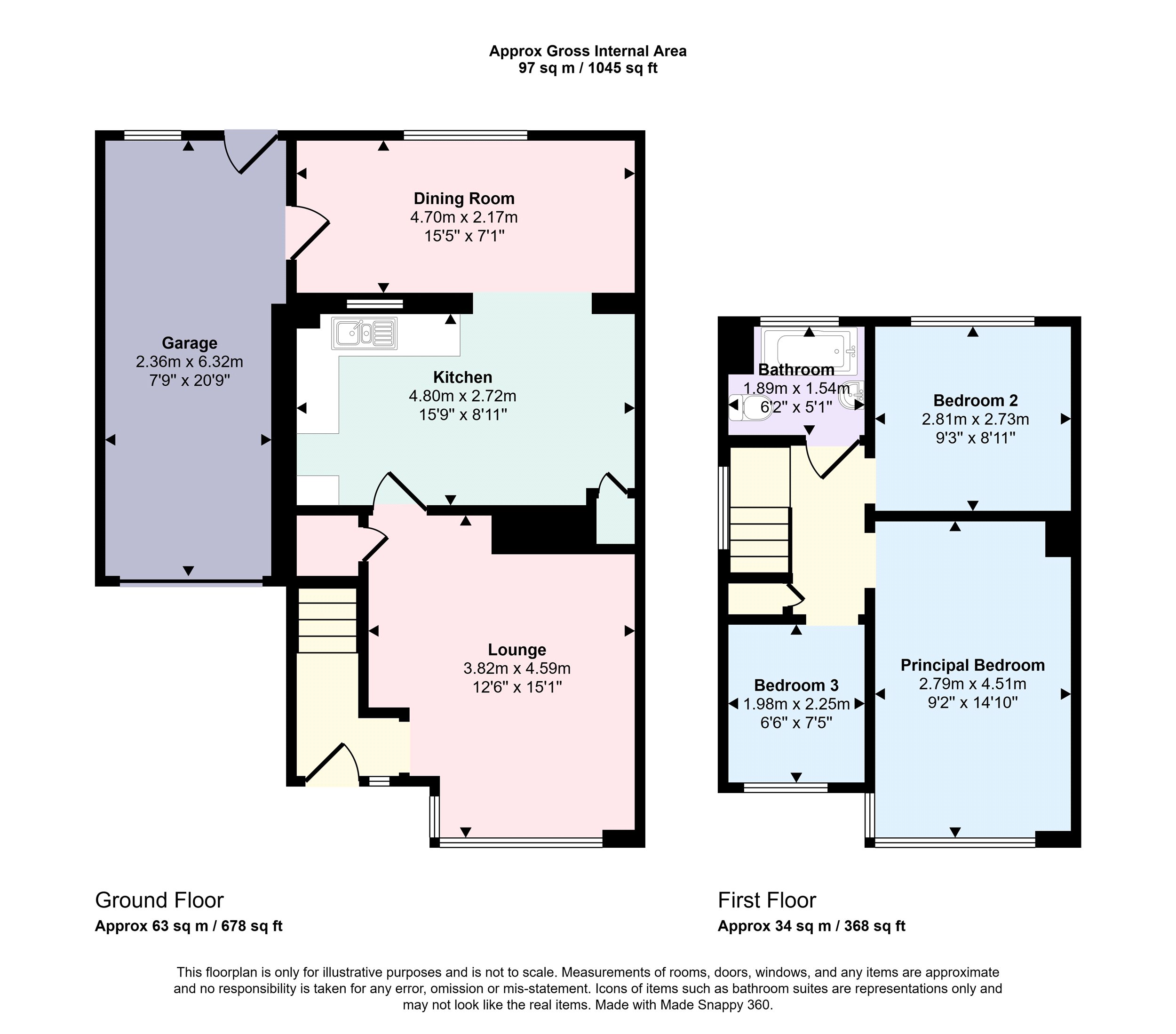 28, Foster Drive, Cornwall floorplan