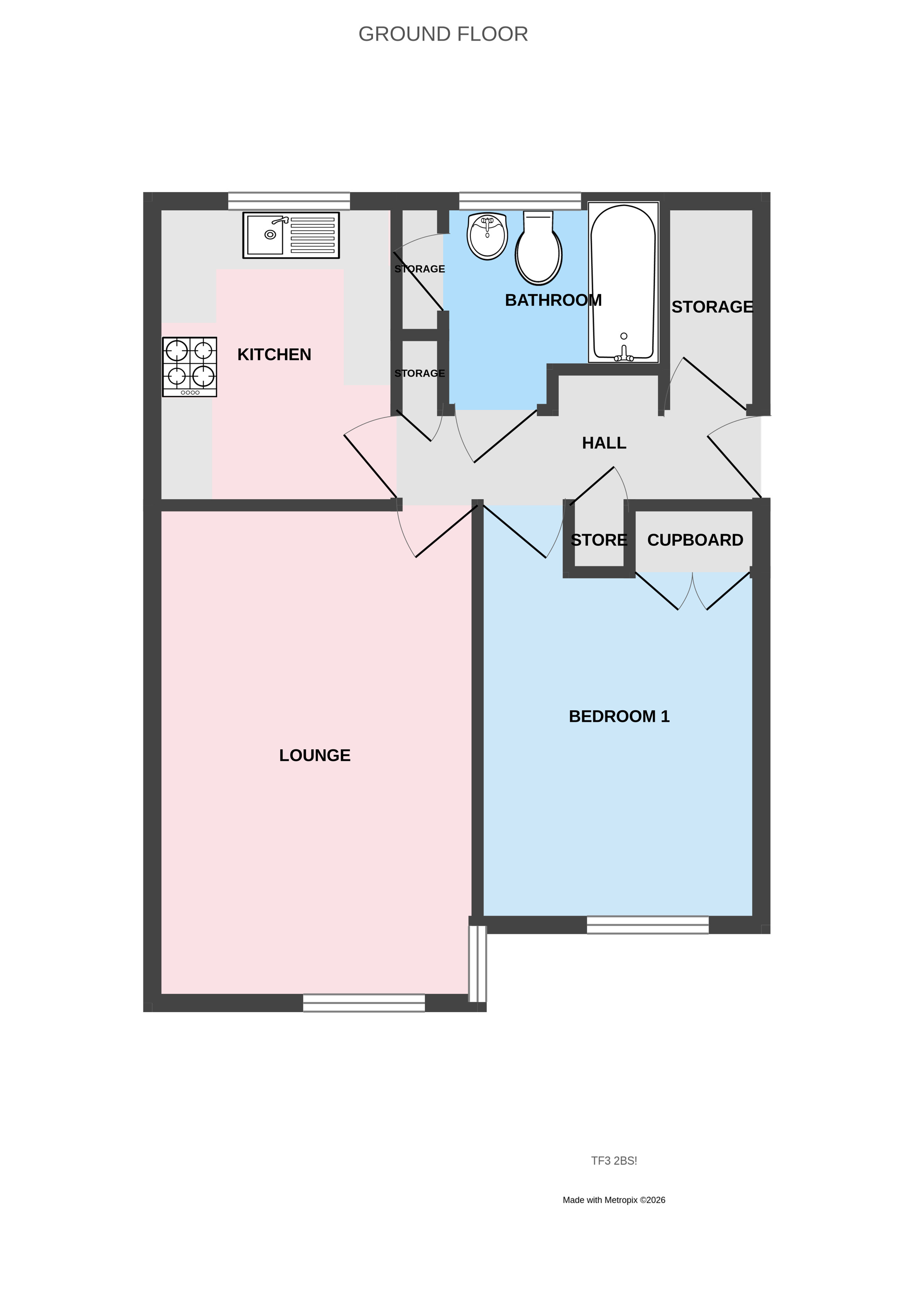 Delbury Court, Telford floorplan