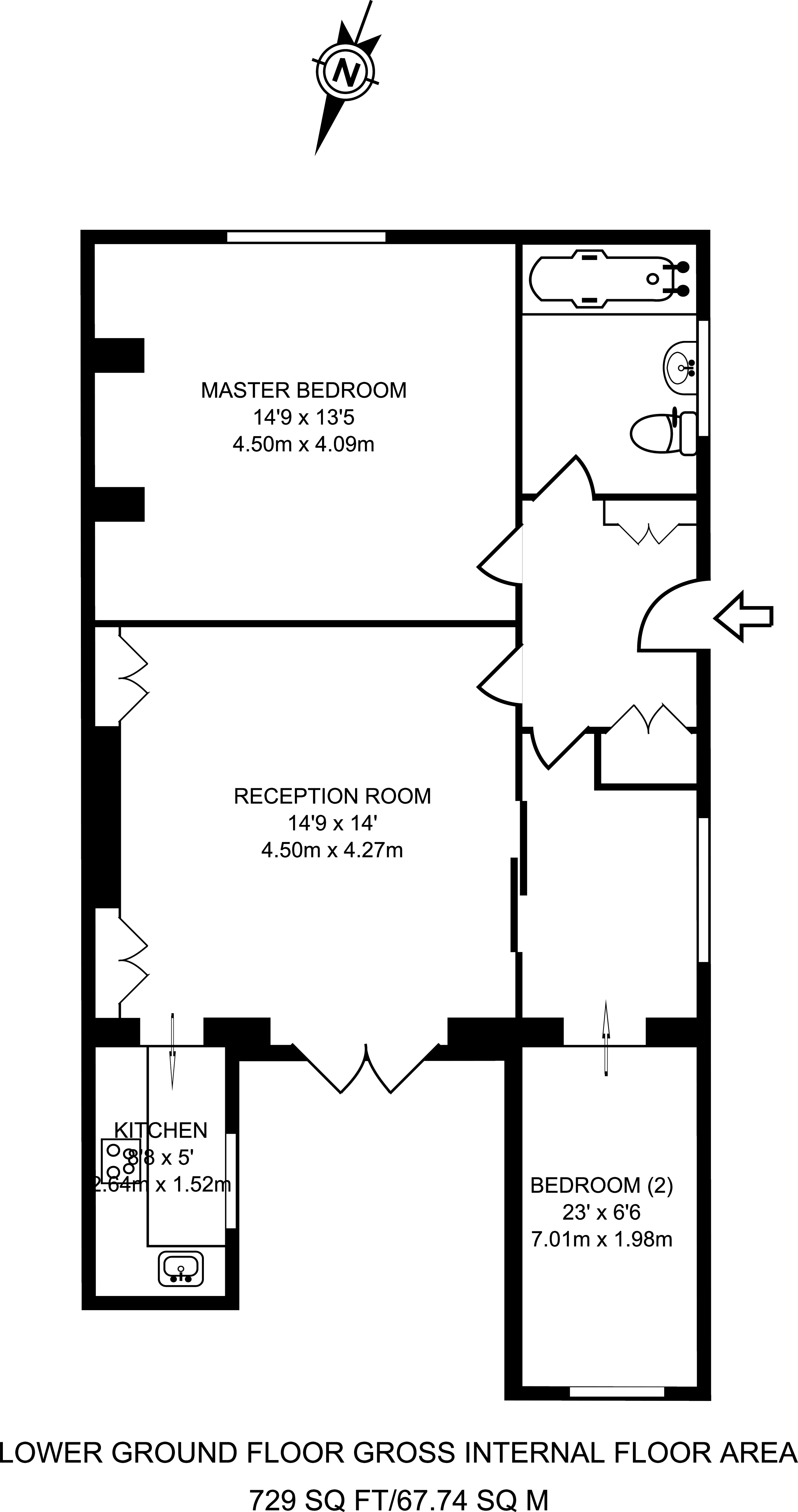 1 Bedrooms Flat to rent in Belitha Villas, Barnsbury N1