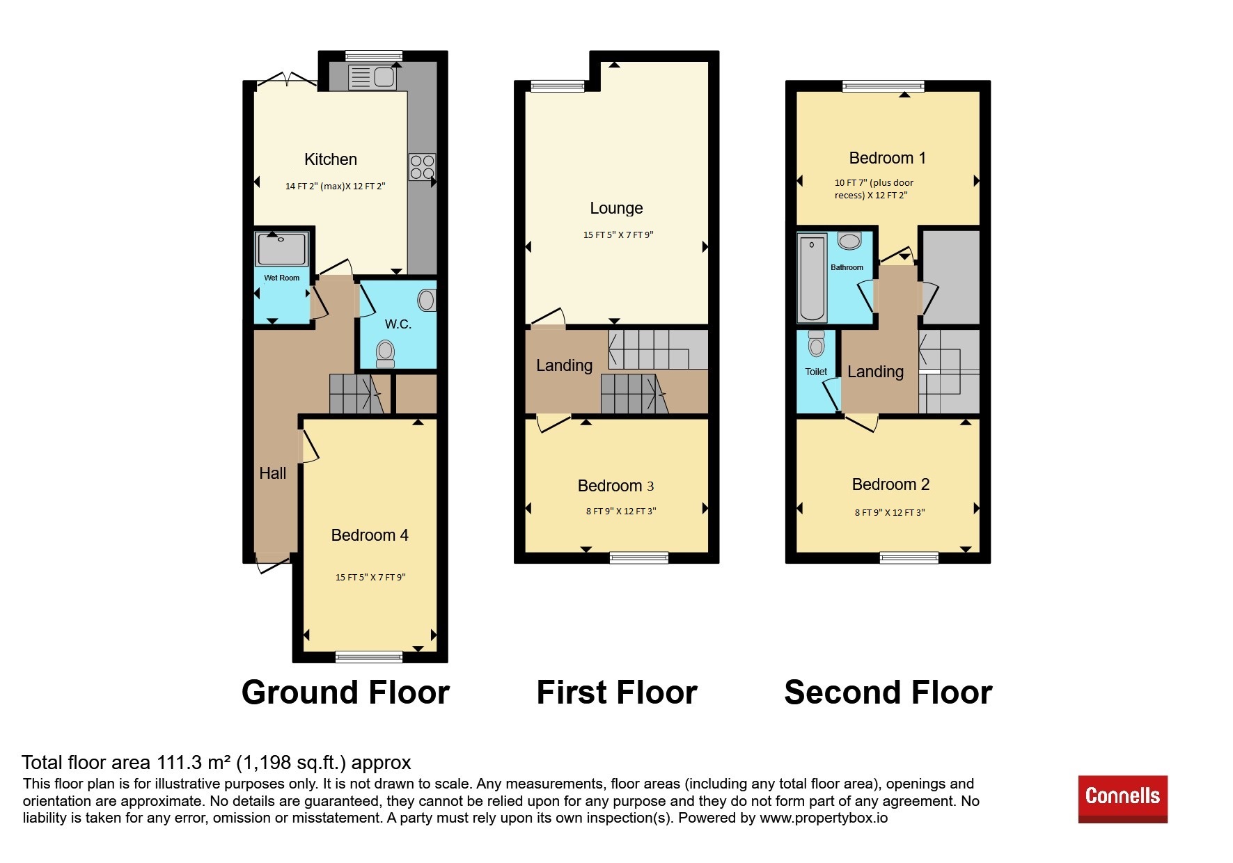 31, Barton Crescent, Leamington Spa floorplan