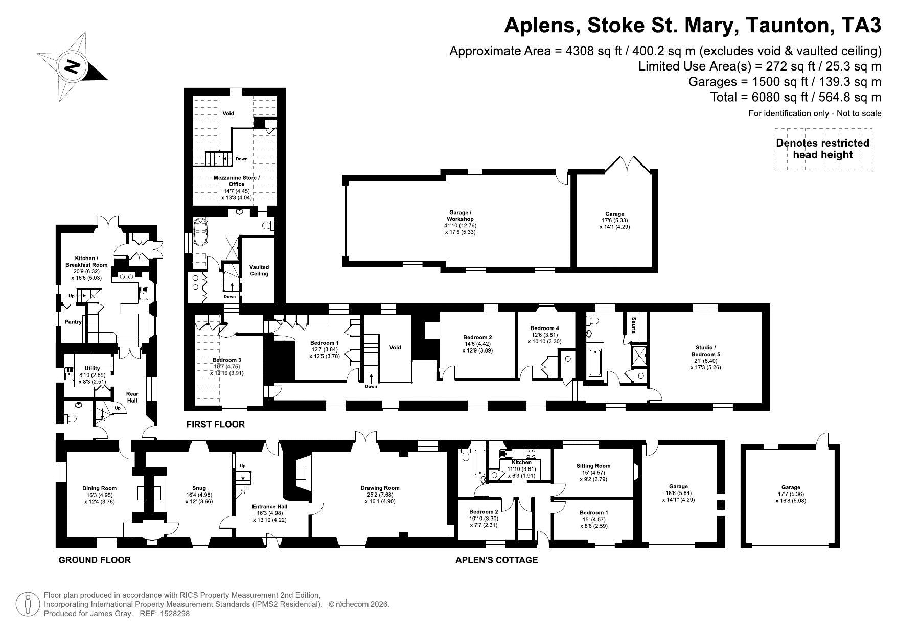 Aplens, Taunton floorplan