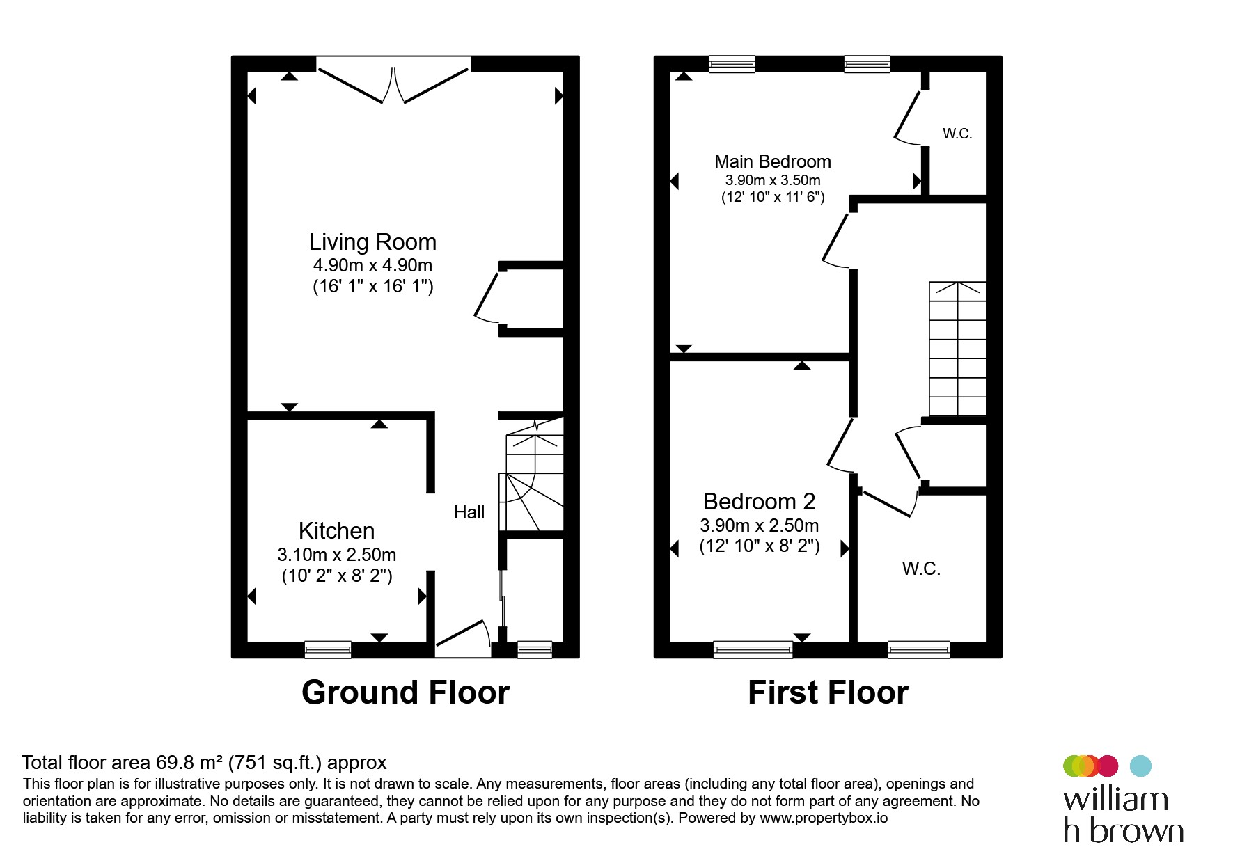 11, Clark Drive, Wellingborough floorplan