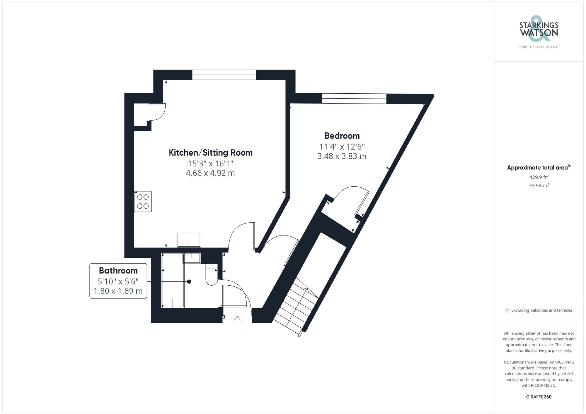 Flat 4, Martyn Joyce House, Norwich floorplan