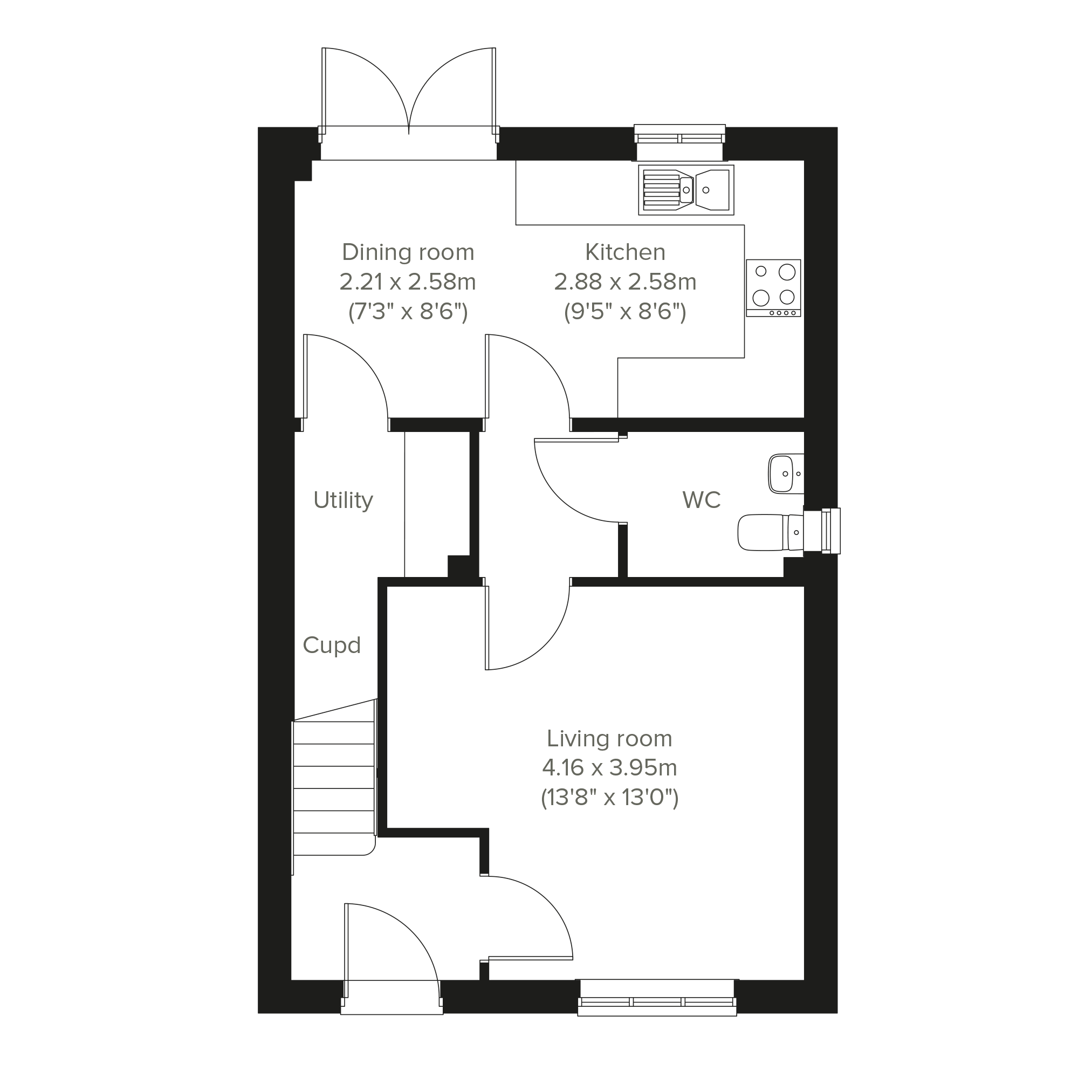 27, Fairy Beck, Carlisle floorplan