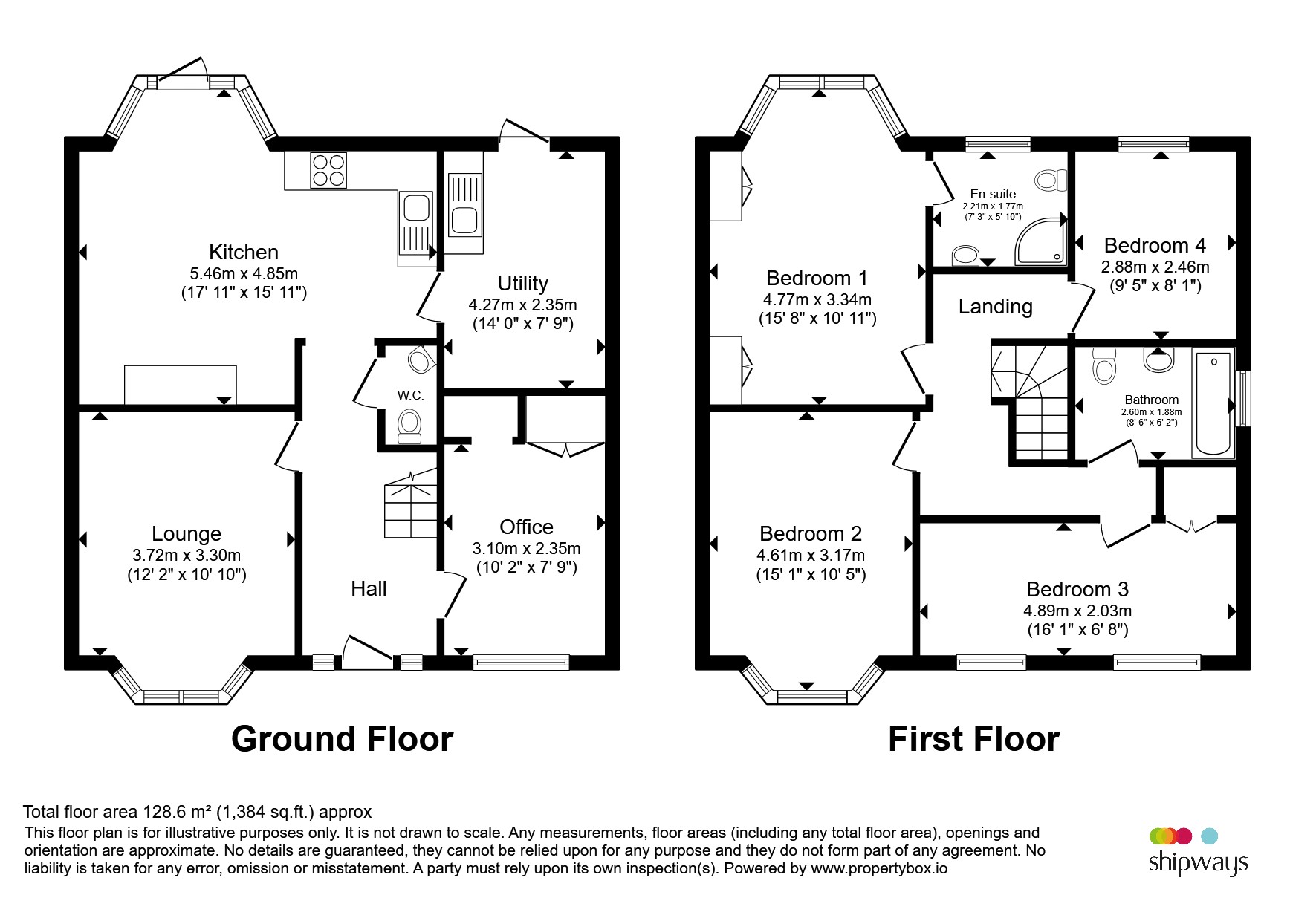 232, Marlpool Lane, KIDDERMINSTER floorplan