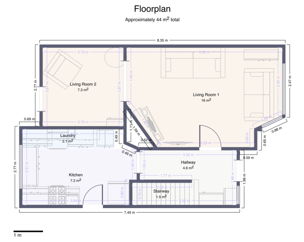 29, Ryegate Crescent, Leicester floorplan