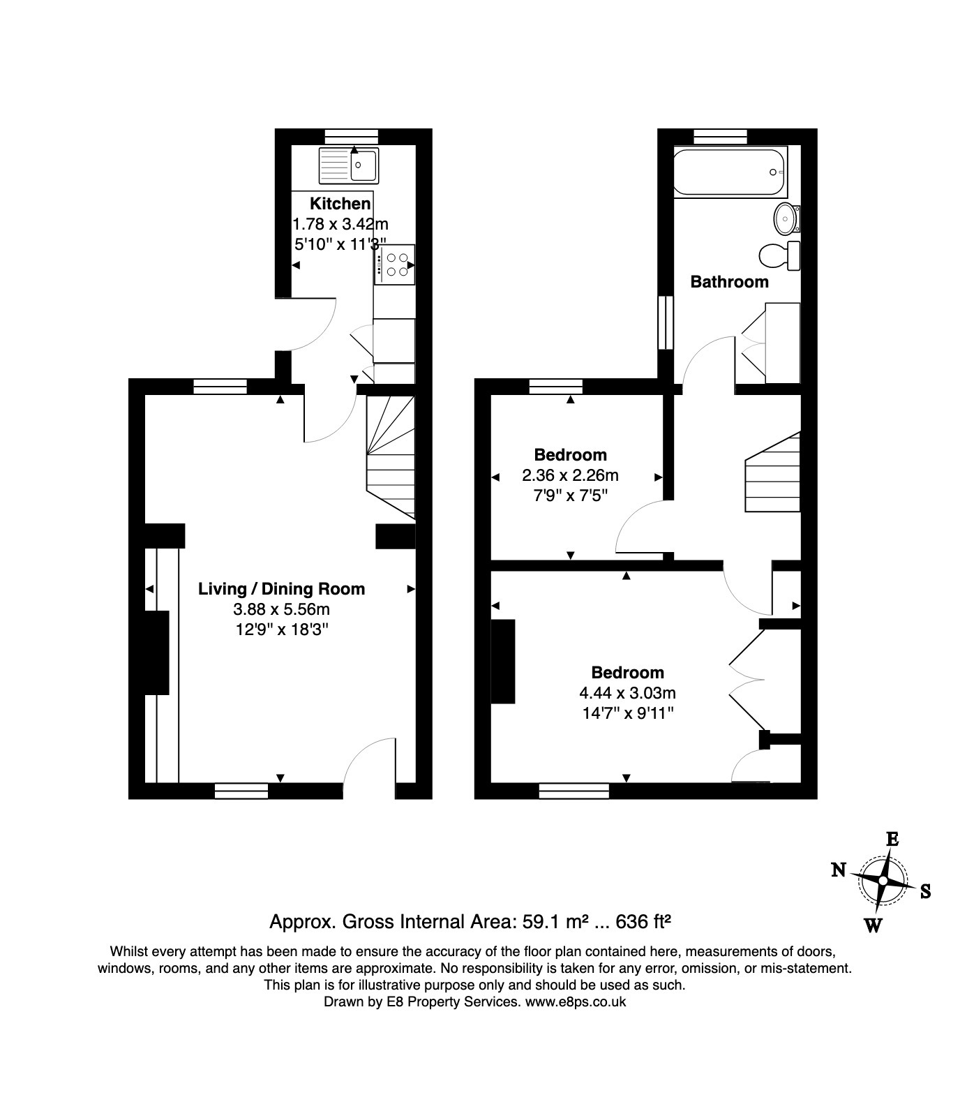 5, Mill Lane, Oxford floorplan