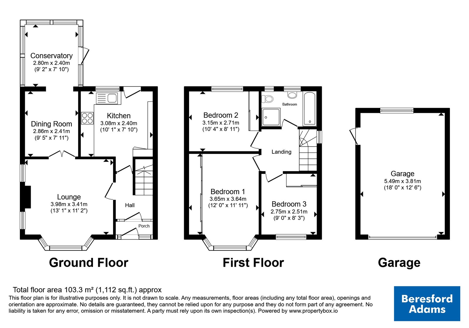 40, Hafod Park, Flintshire floorplan