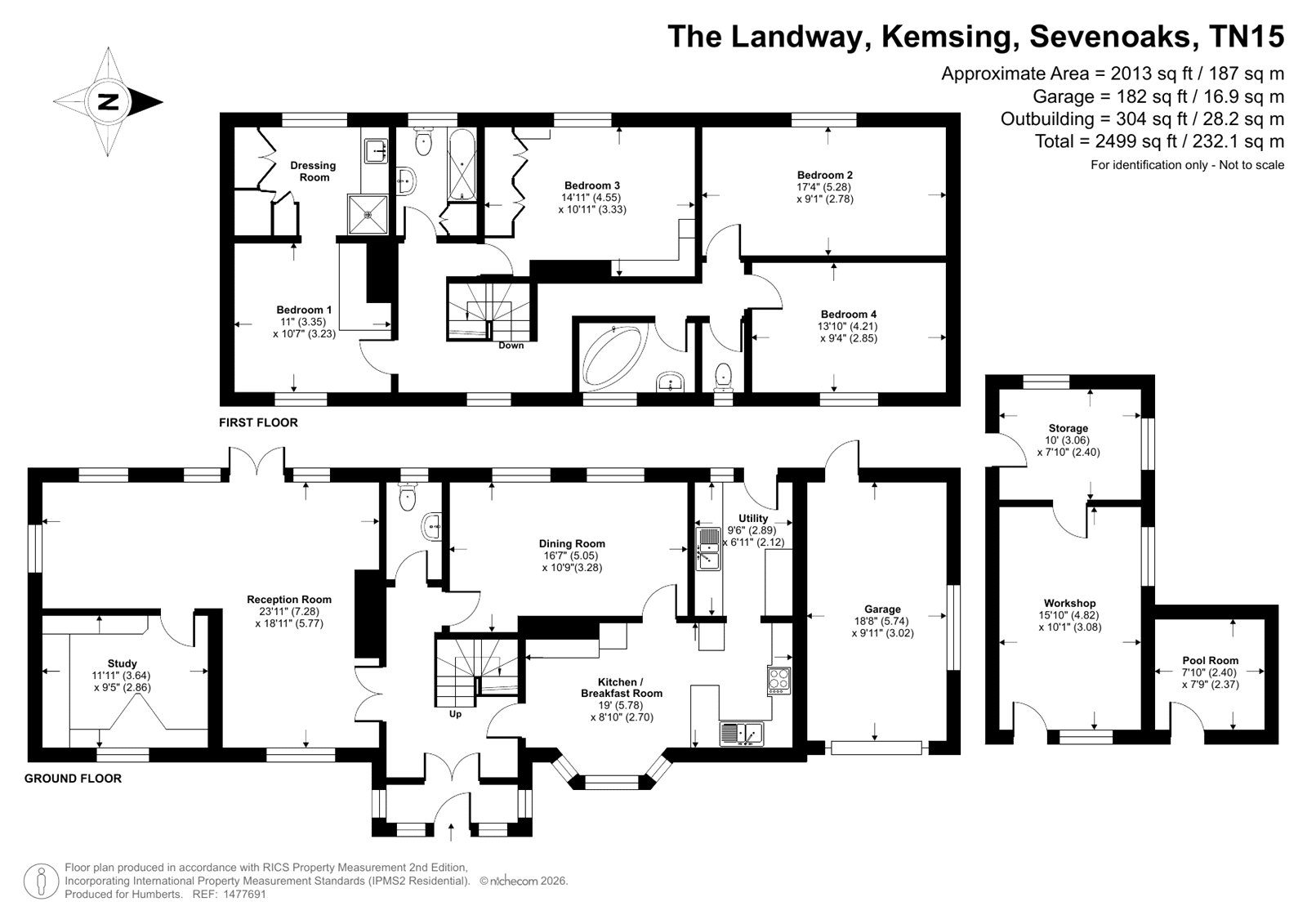 19, The Landway, Sevenoaks floorplan