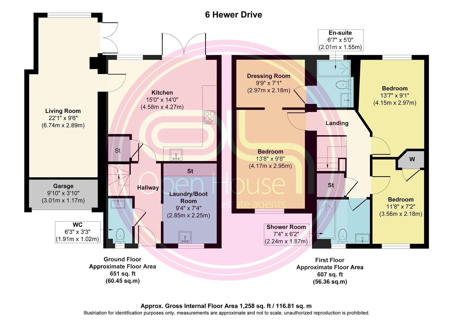 6, Hewer Drive, Swadlincote floorplan