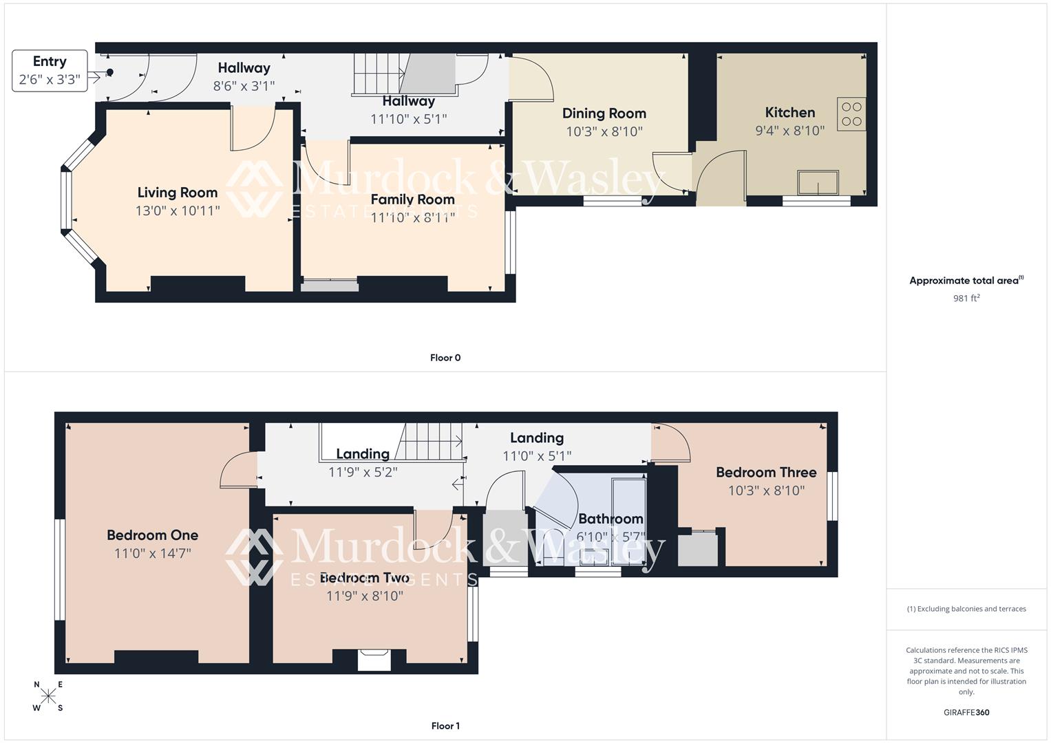 57, Conduit Street, Gloucester floorplan