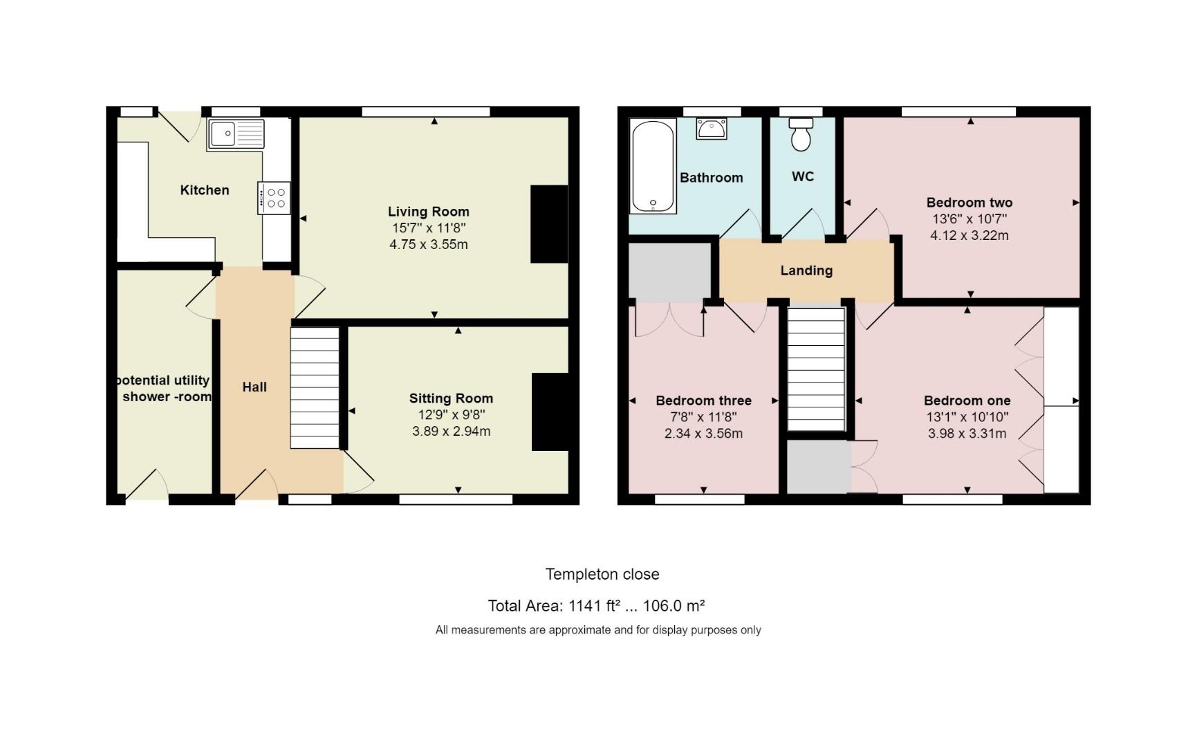 3 Bedrooms Terraced house for sale in Templeton Close, Llanishen, Cardiff CF14