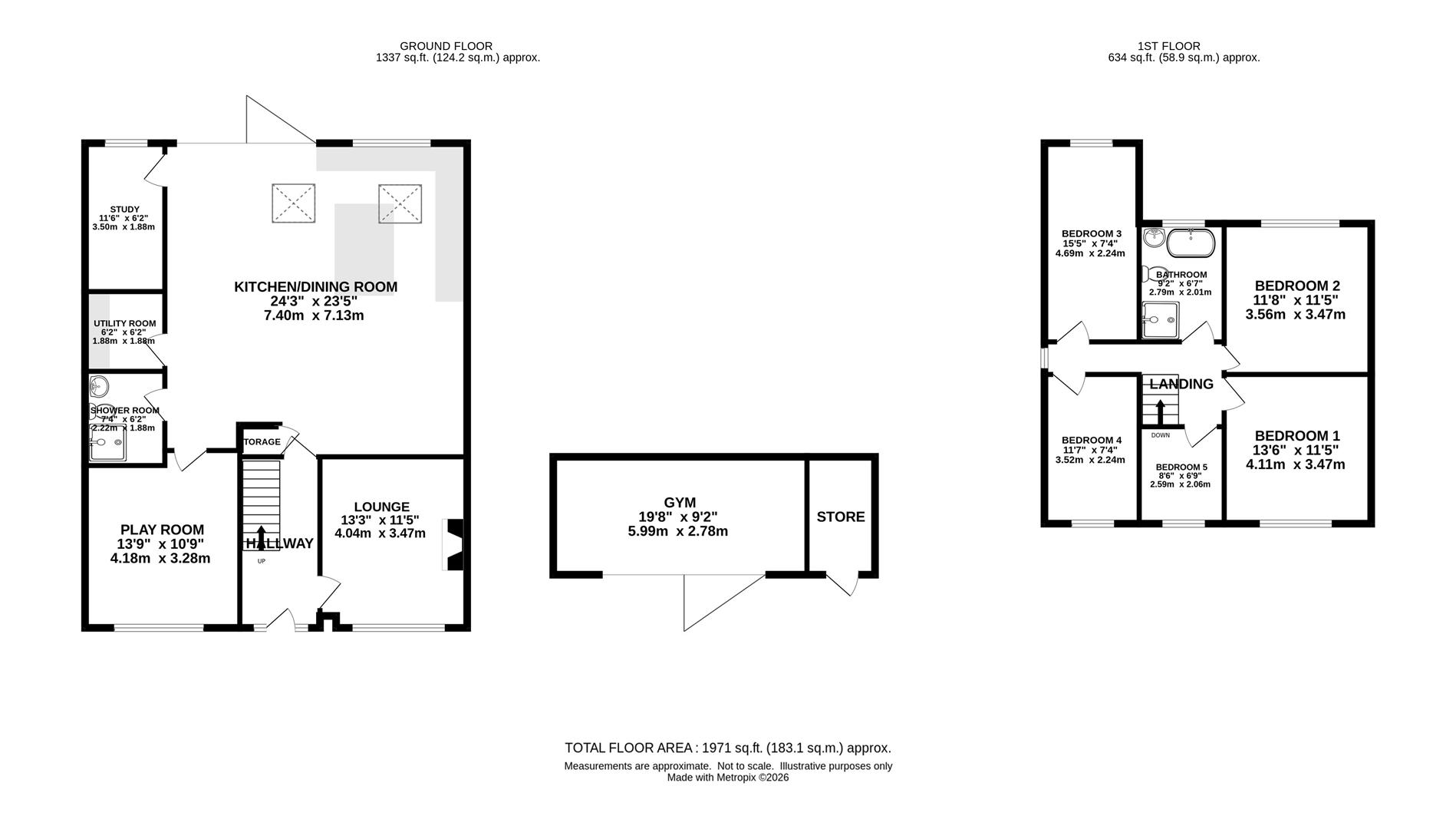 51, Shevon Way, Brentwood floorplan
