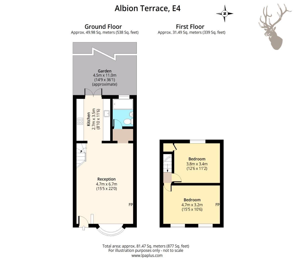 Albion Terrace, Sewardstone Road, London E4, 2 bedroom property for