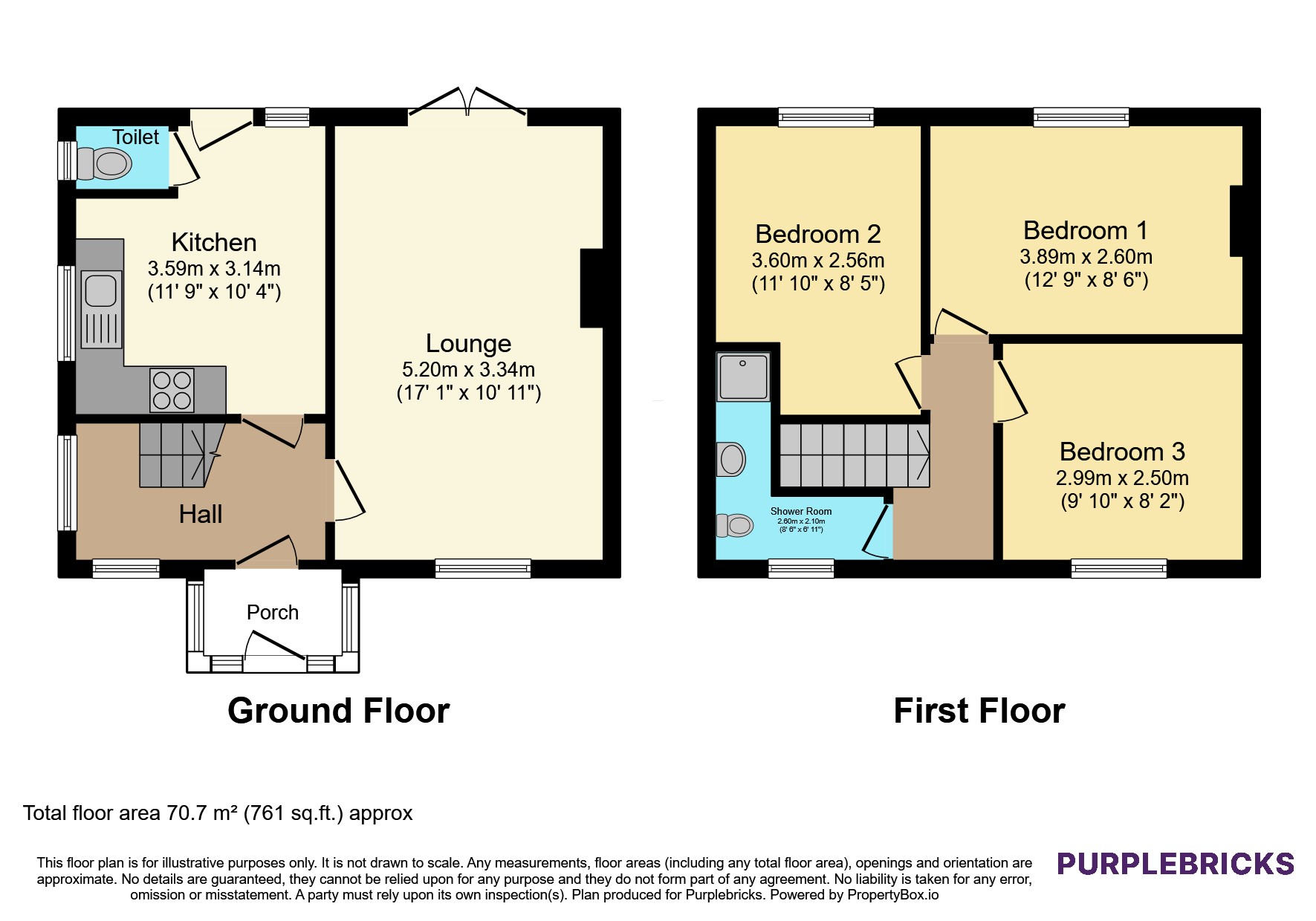 93, Barlow Road, Wednesday floorplan