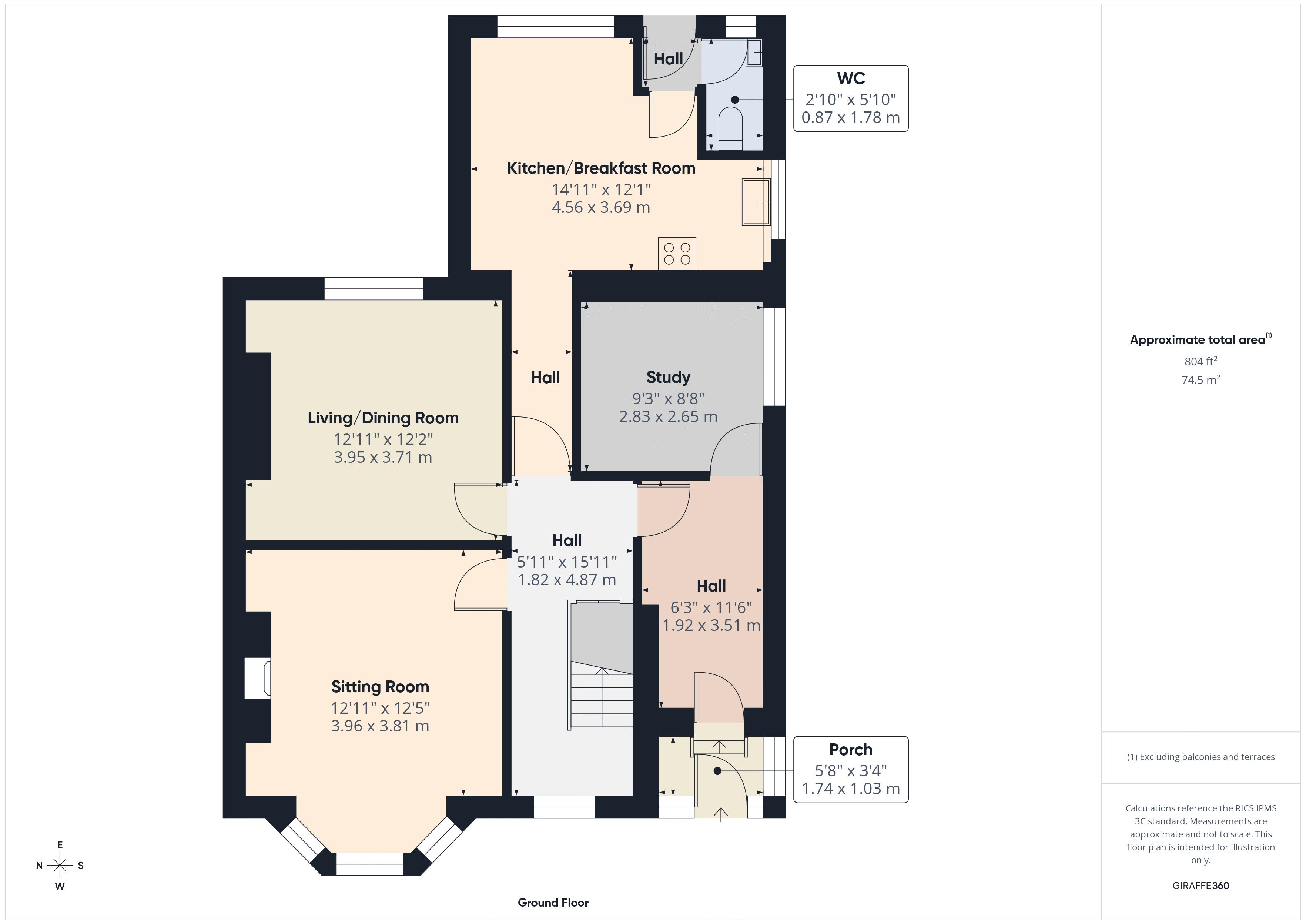 No 8, Morfa Lane, Carmarthen floorplan