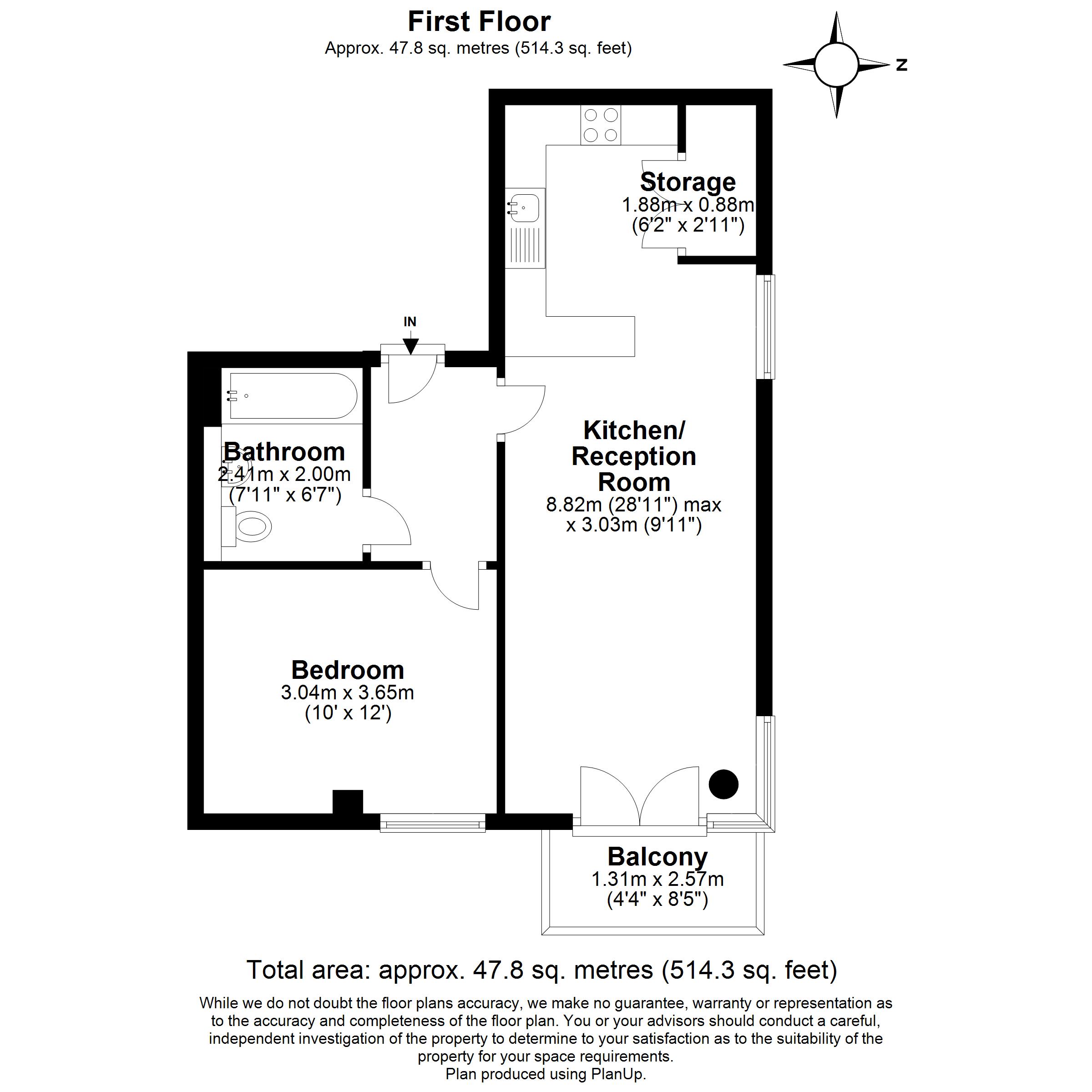 1 Bedrooms Flat for sale in Tredegar Road, London E3