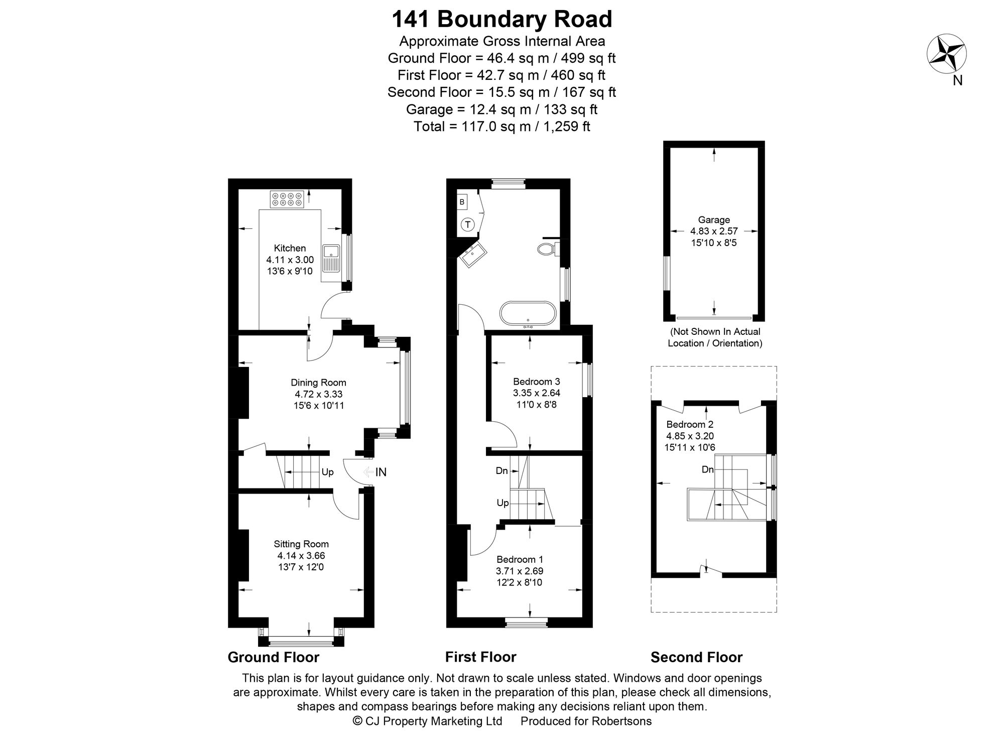 Boundary Road, Wooburn Green HP10, 3 bedroom semidetached house for