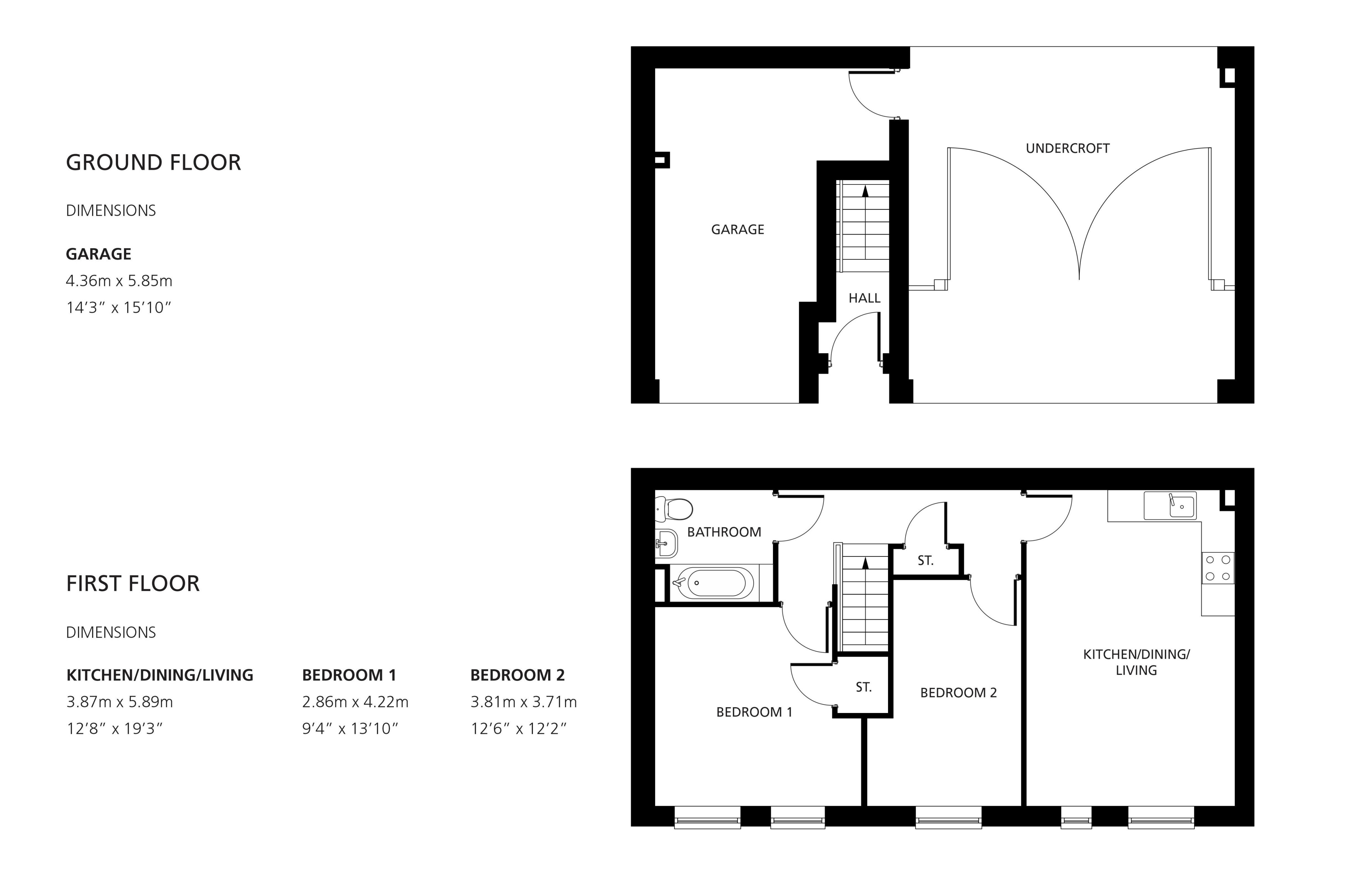 2, Christie Drive, Milton Keynes floorplan