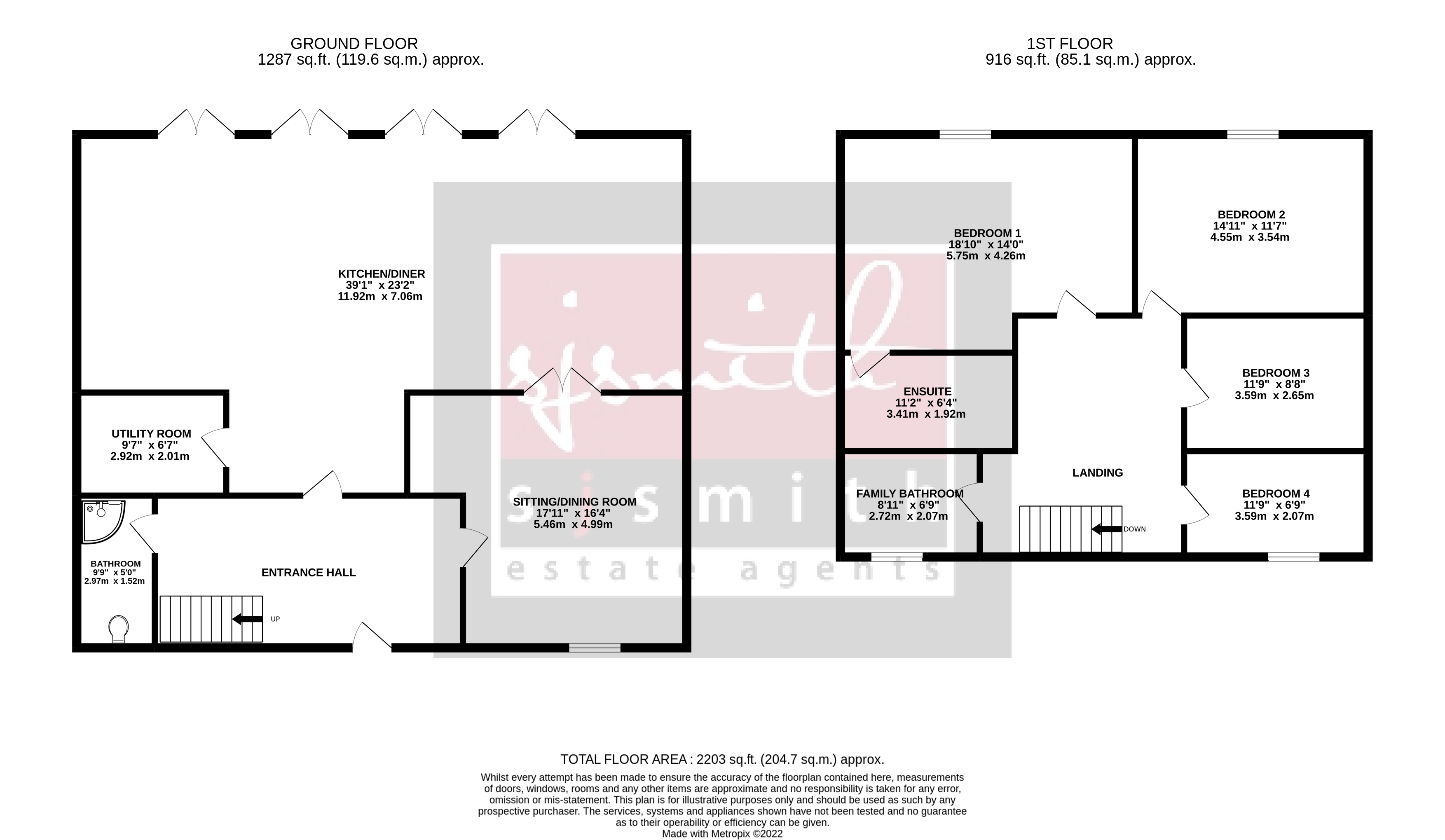 48, Stanwell Road, Ashford floorplan