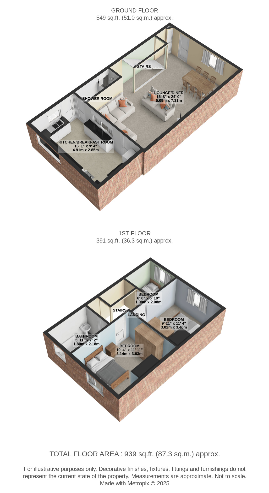1, Prospect Villas, Stainforth, Doncaster floorplan