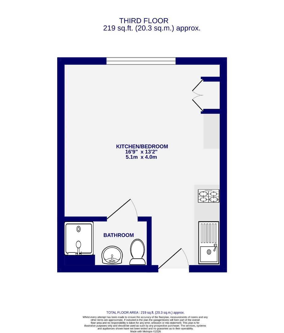 57 Rathmell Hall, George Hudson Street, York floorplan