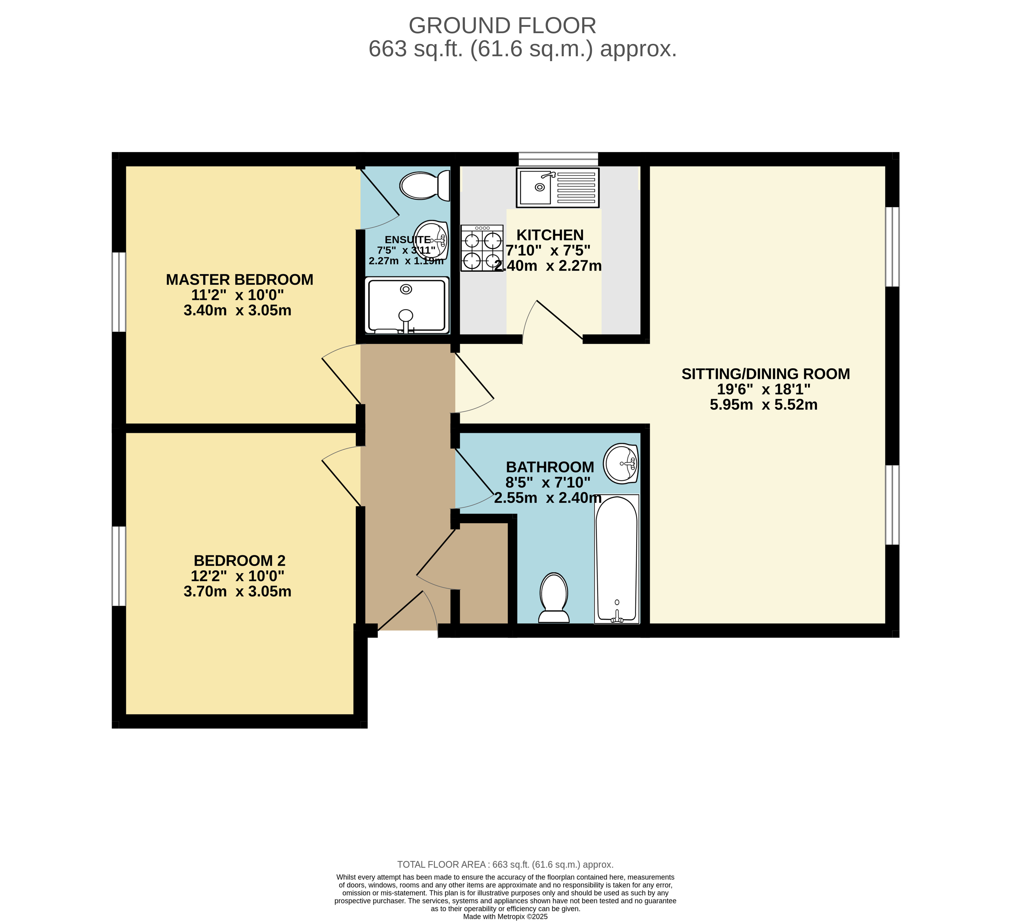 Fairbairn Fold, Bradford, BD4 floorplan