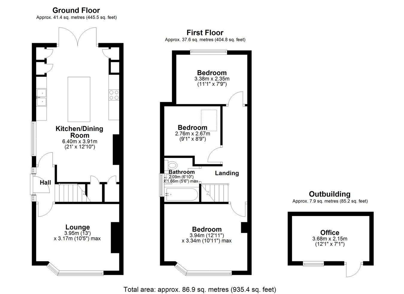 78, Minnis Lane, Dover floorplan