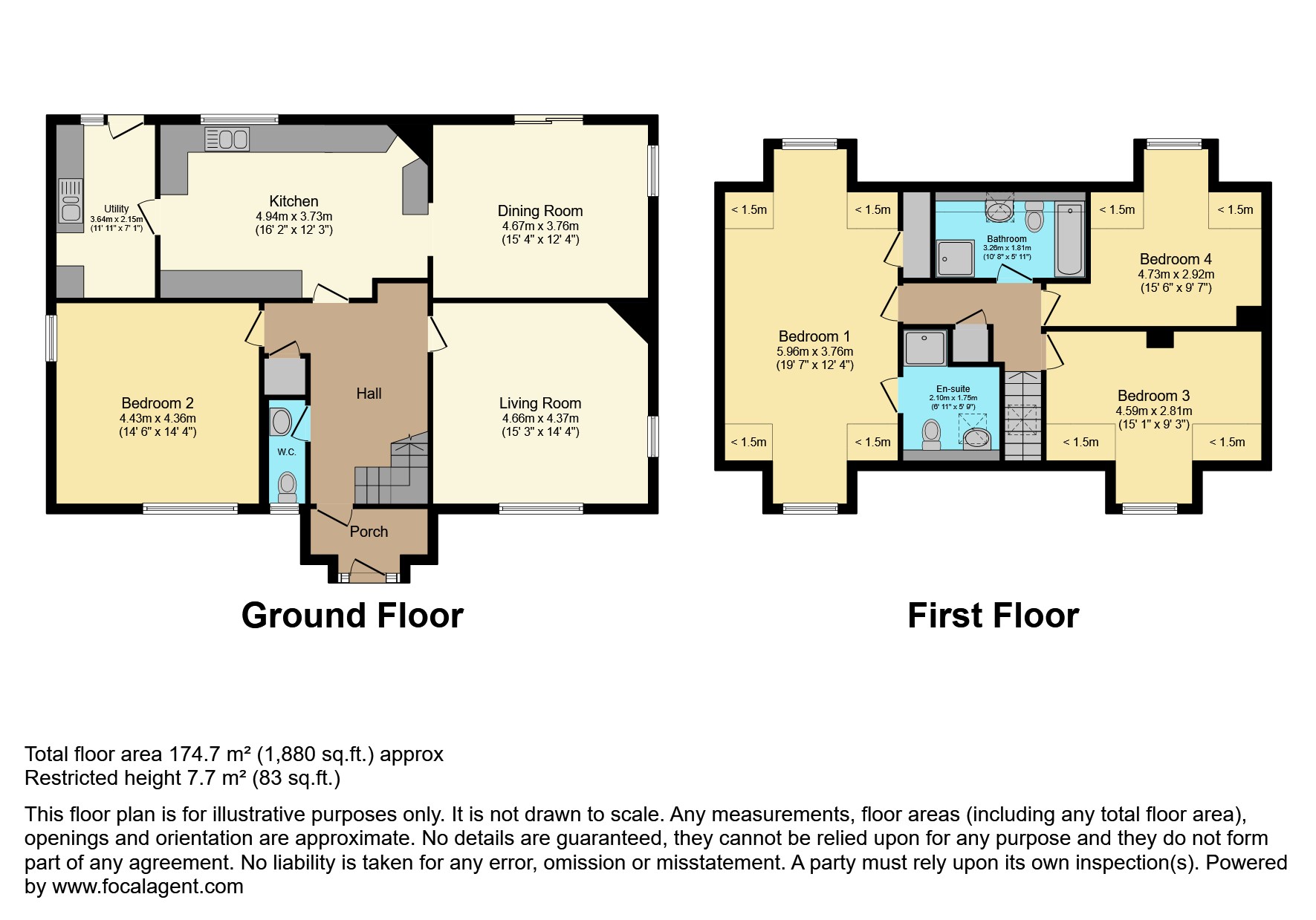 Orchard House, Blanerne, Duns floorplan